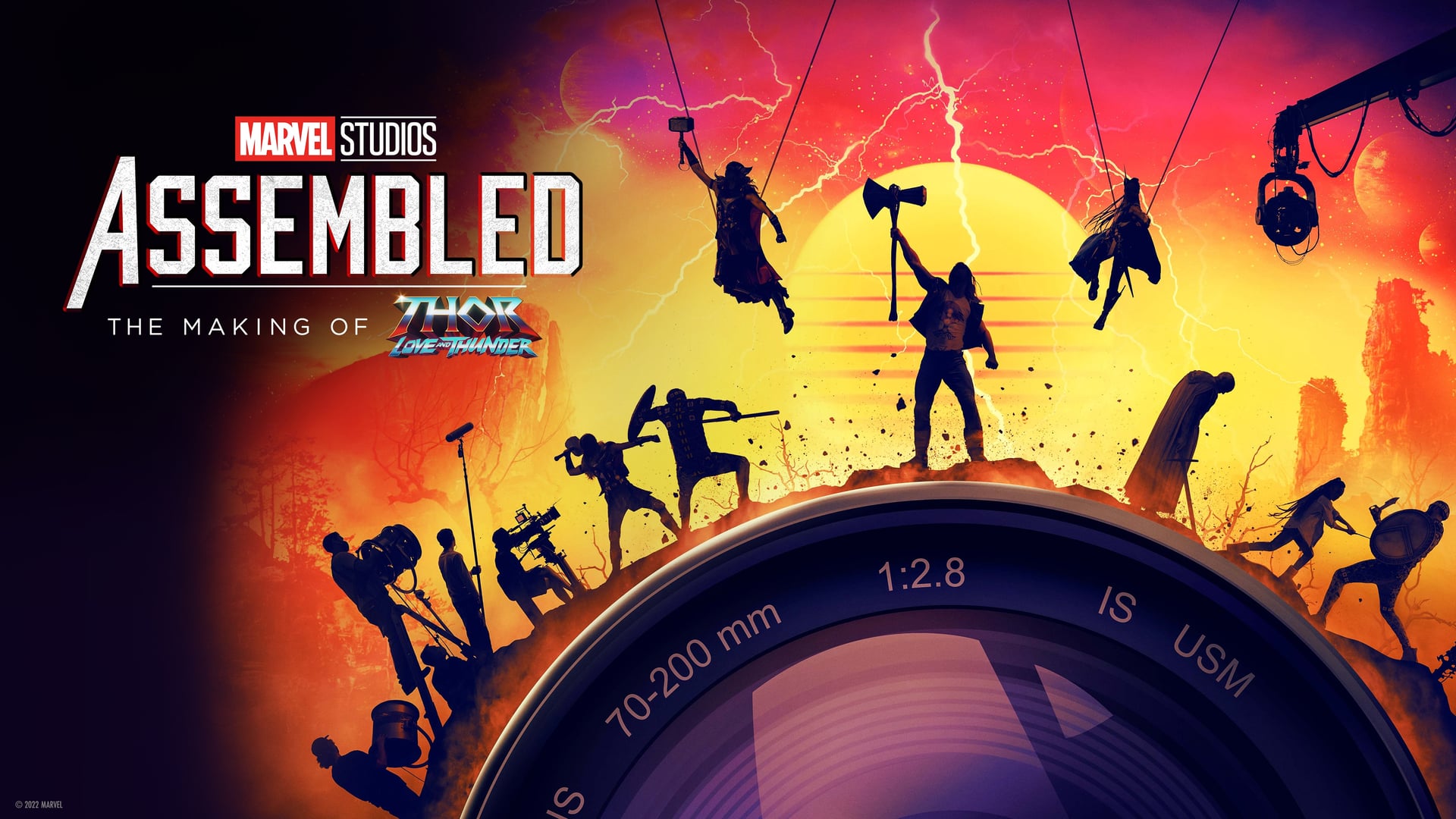 Foto do filme Nos Bastidores de Thor: Amor e Trovão