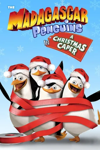 Os Pinguins de Madagascar em uma Missão de Natal