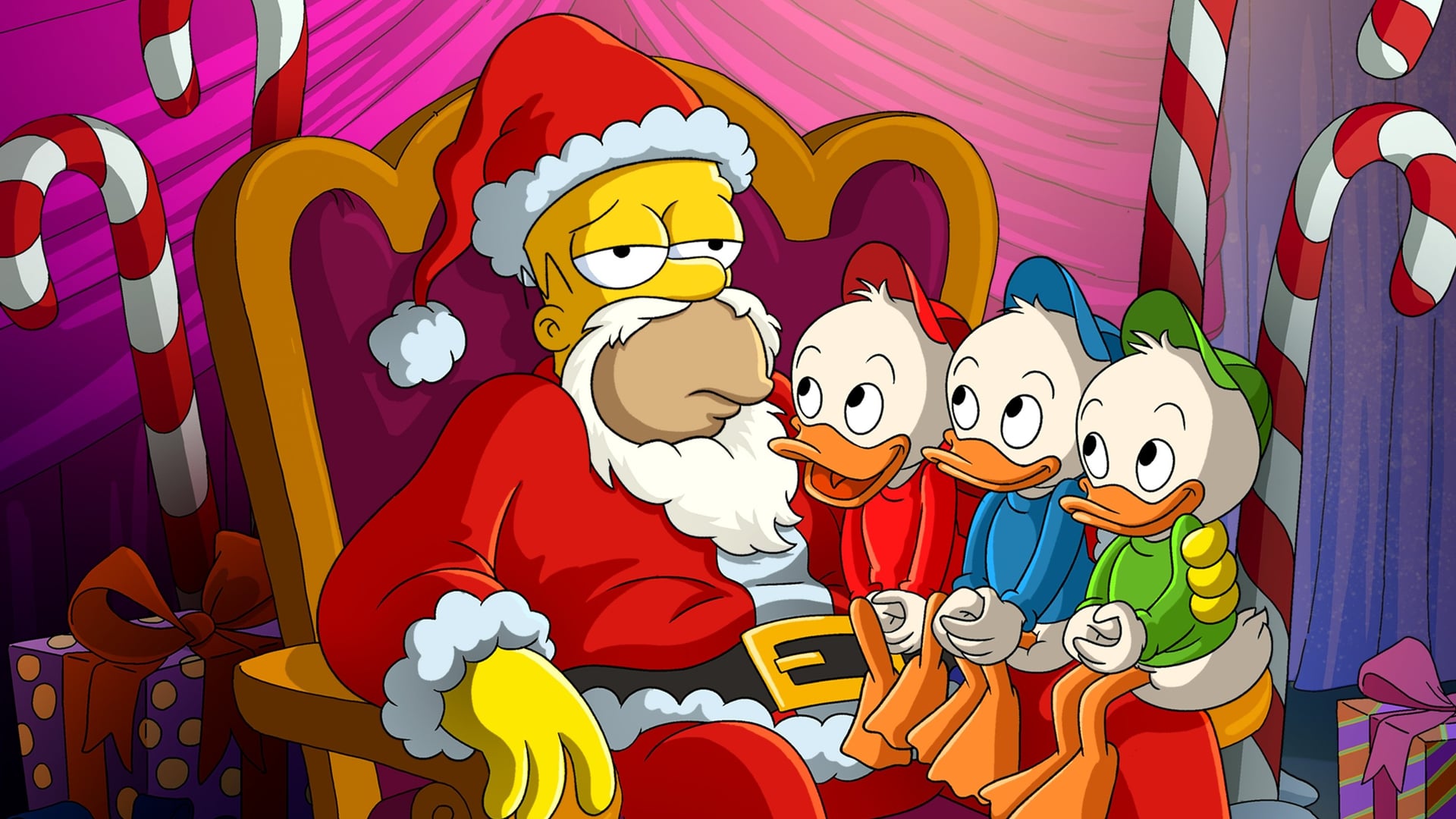 Foto do filme Os Simpsons Encontram os Bocellis em Feliz Navidad