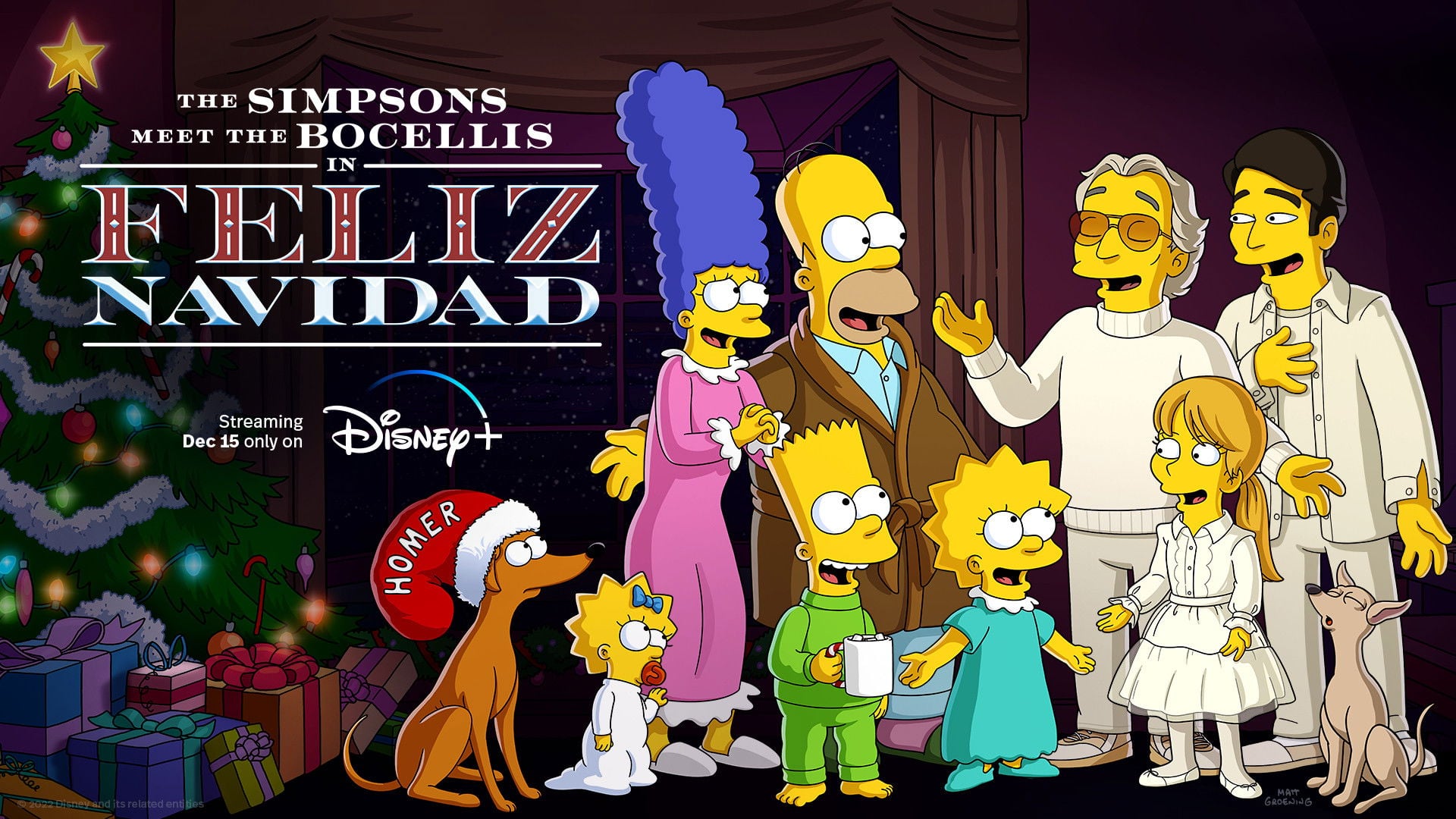 Foto do filme Os Simpsons Encontram os Bocellis em Feliz Navidad