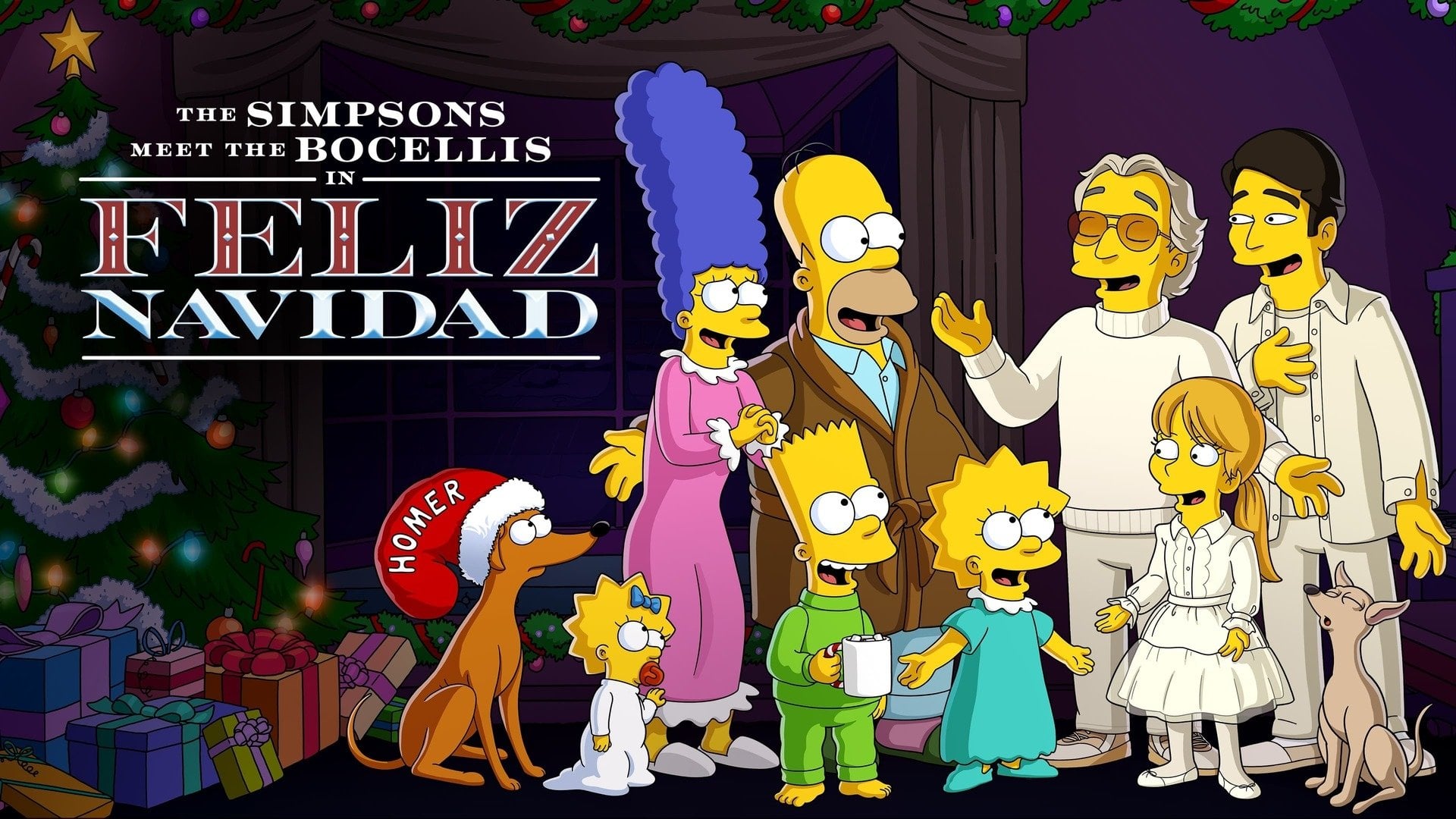 Foto do filme Os Simpsons Encontram os Bocellis em Feliz Navidad