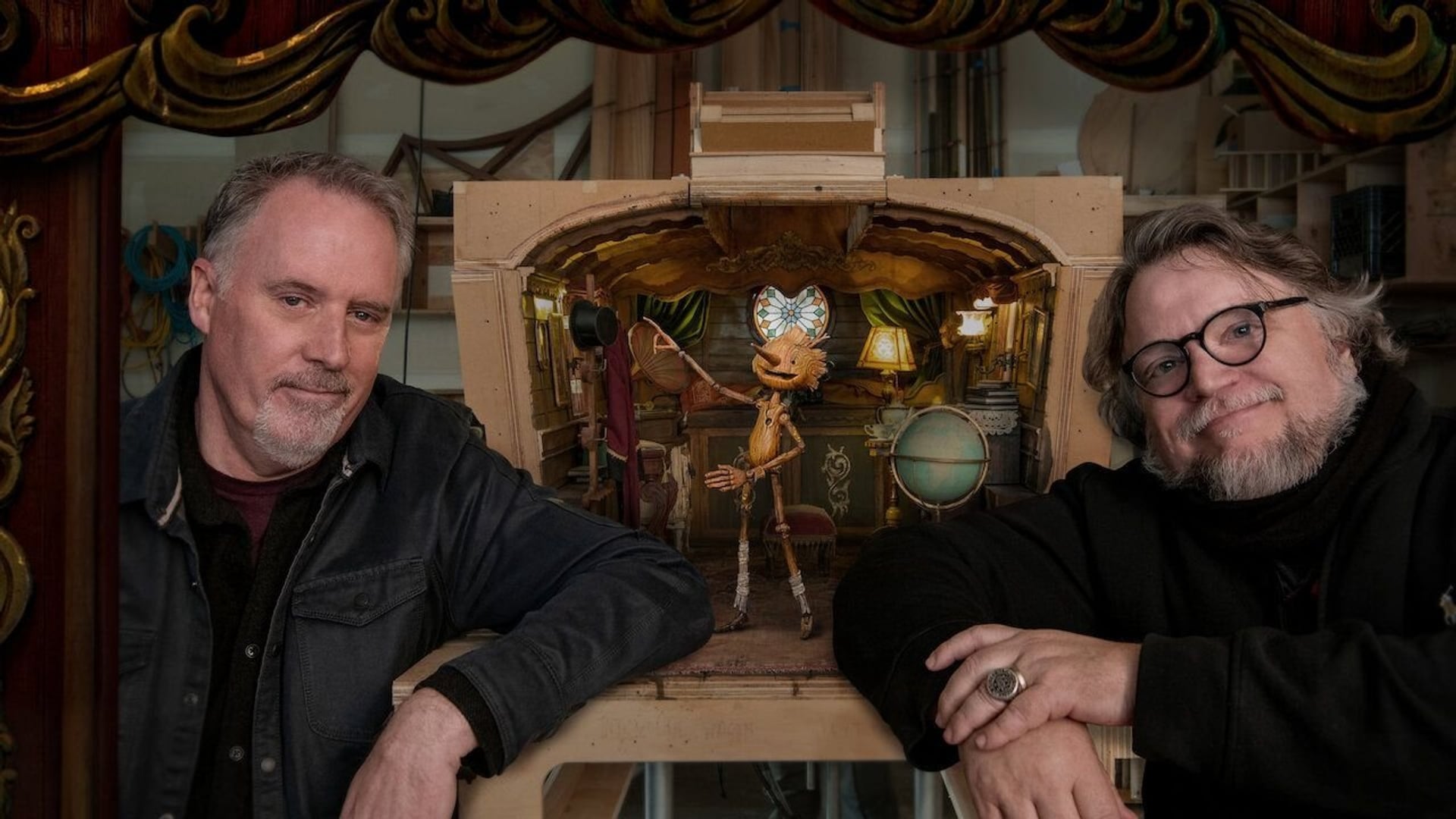 Foto do filme Pinóquio por Guillermo Del Toro: Cinema Feito à Mão