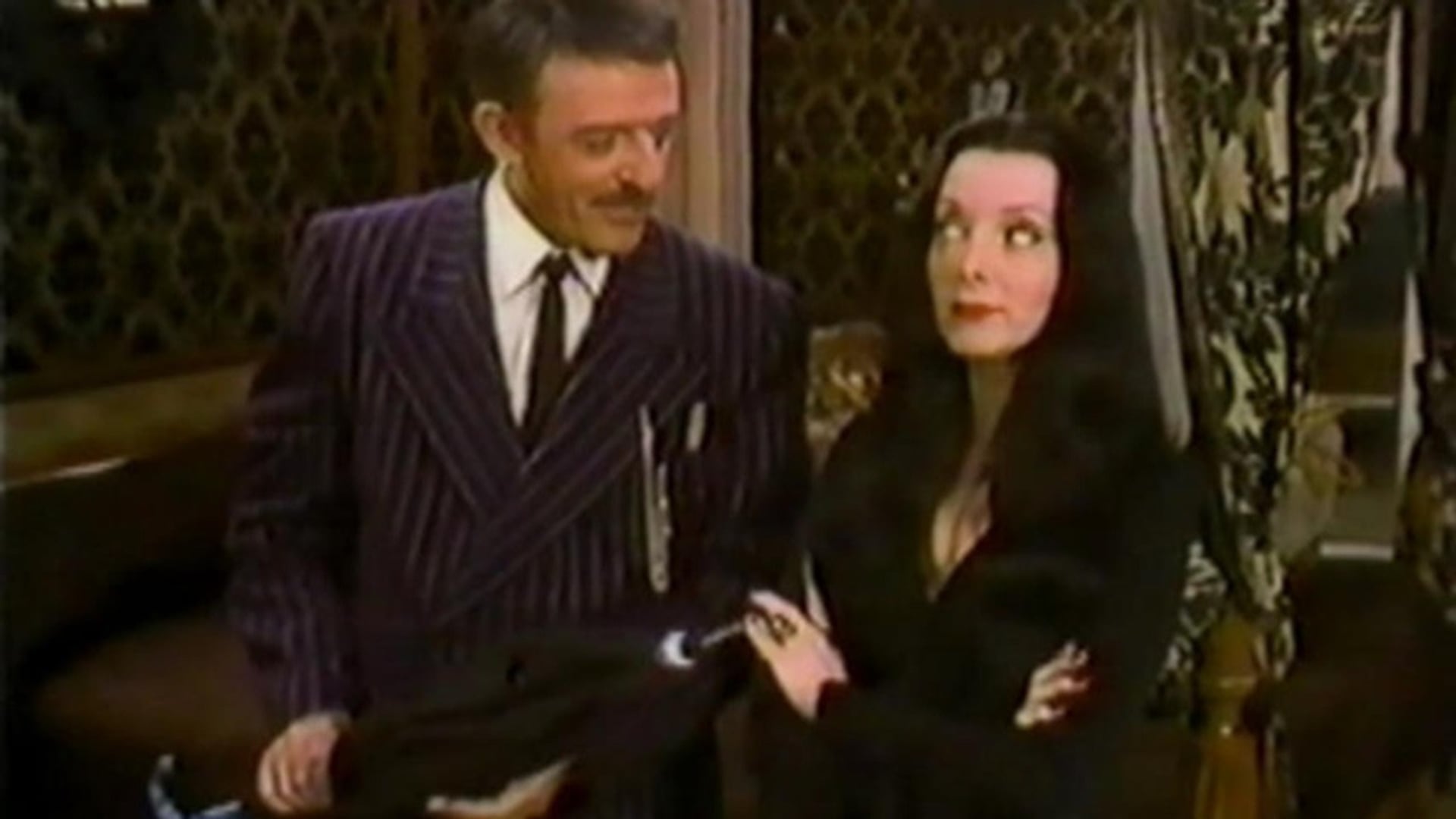 Foto do filme Halloween com a Nova Família Adams