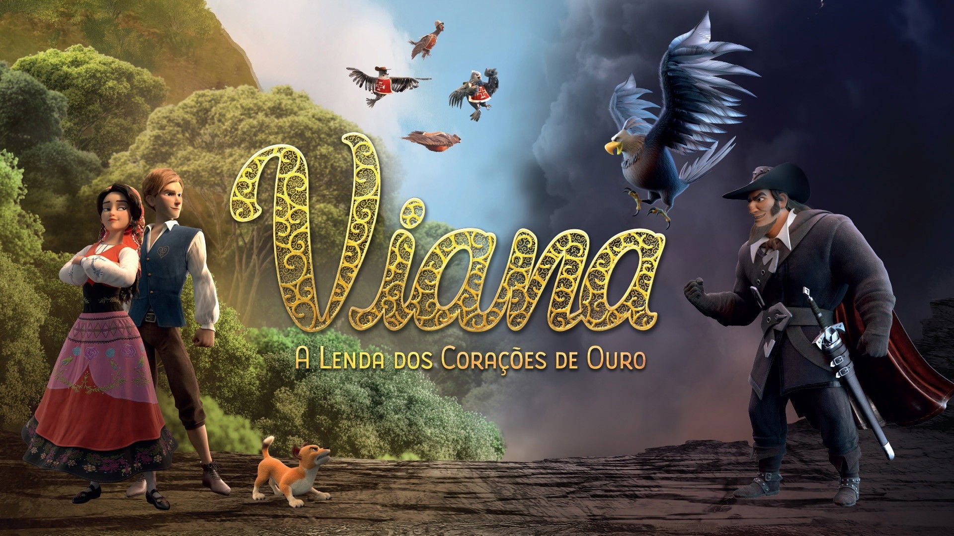 Foto do filme Viana – A Lenda dos Corações de Ouro