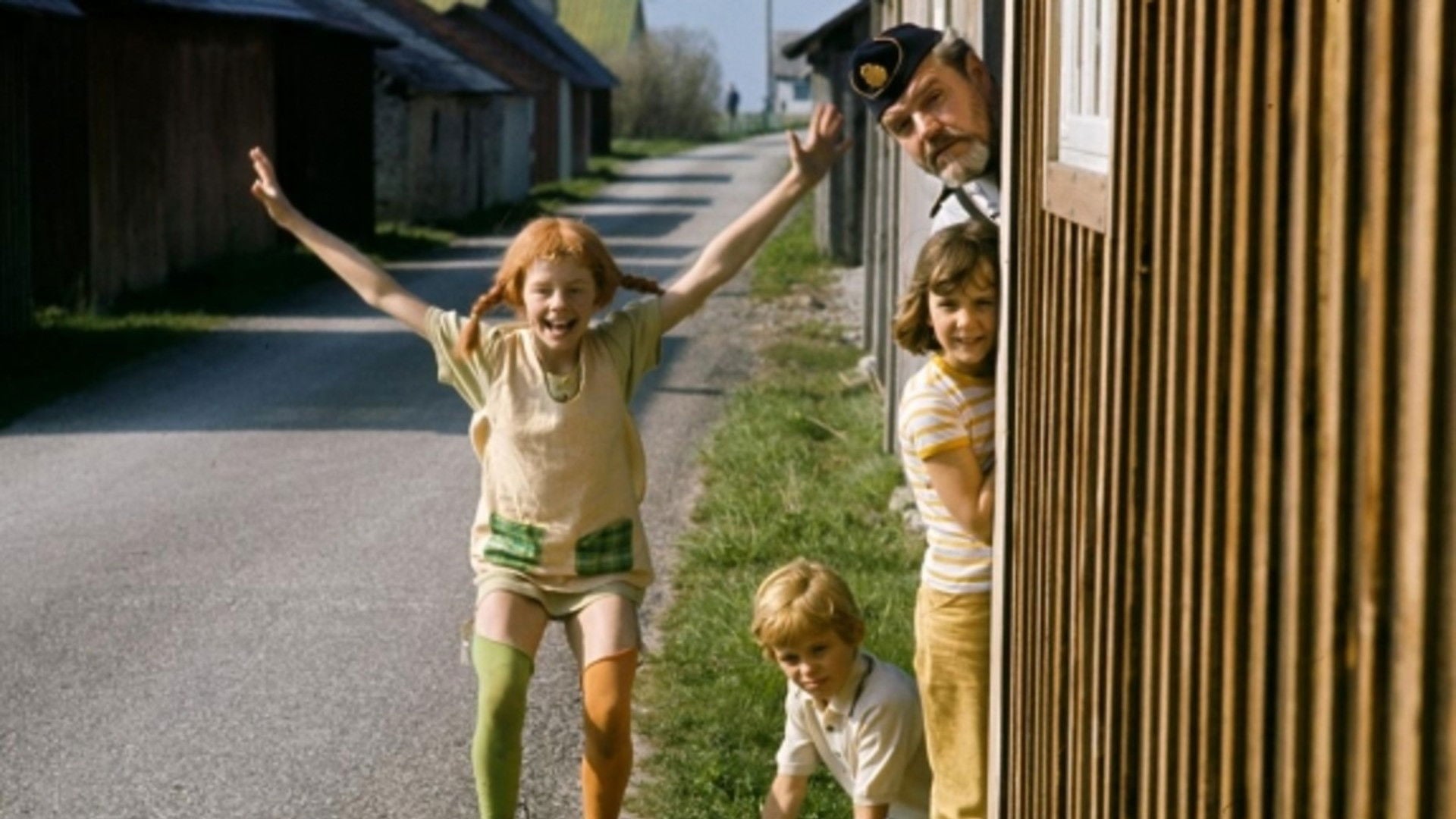 Foto do filme På rymmen med Pippi Långstrump