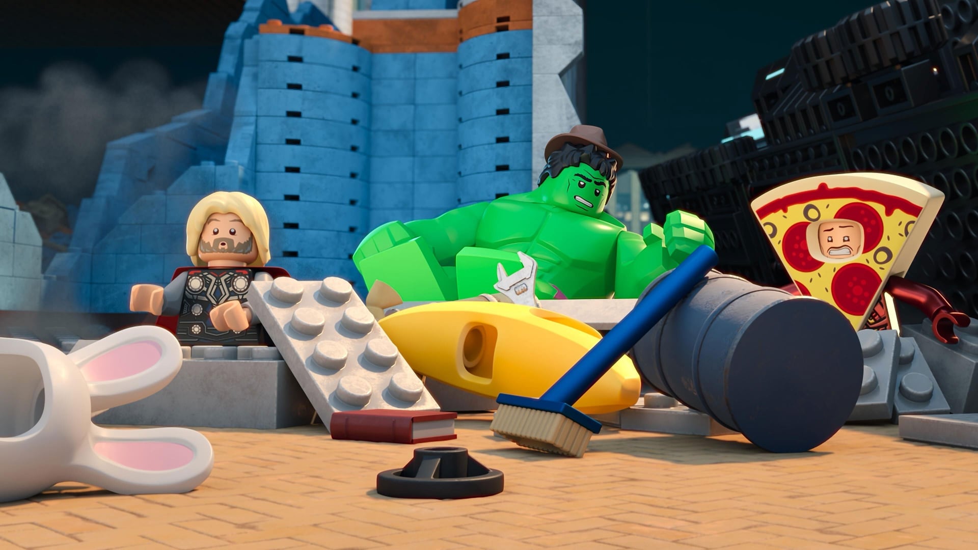 Foto do filme LEGO Marvel Vingadores: Missão Demolição