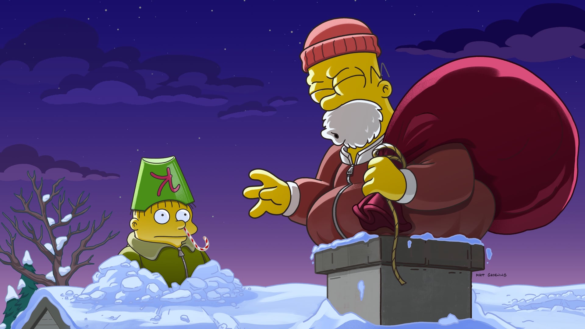 Foto do filme Os Simpsons: Homer Papai Noel