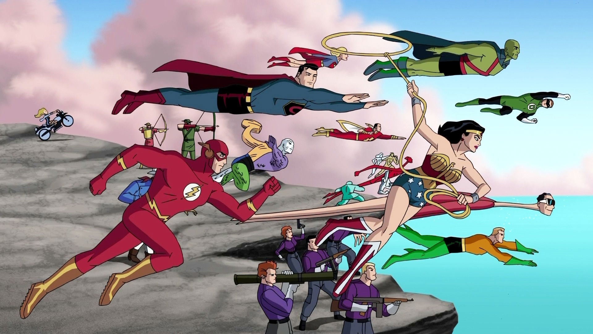 Foto do filme Liga da Justiça: A Nova Fronteira