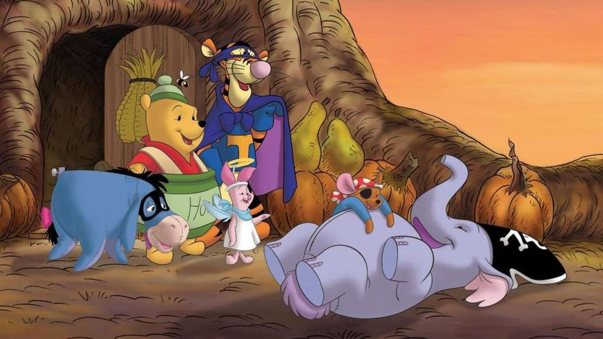 Foto do filme O Halloween de Pooh e o Efalante
