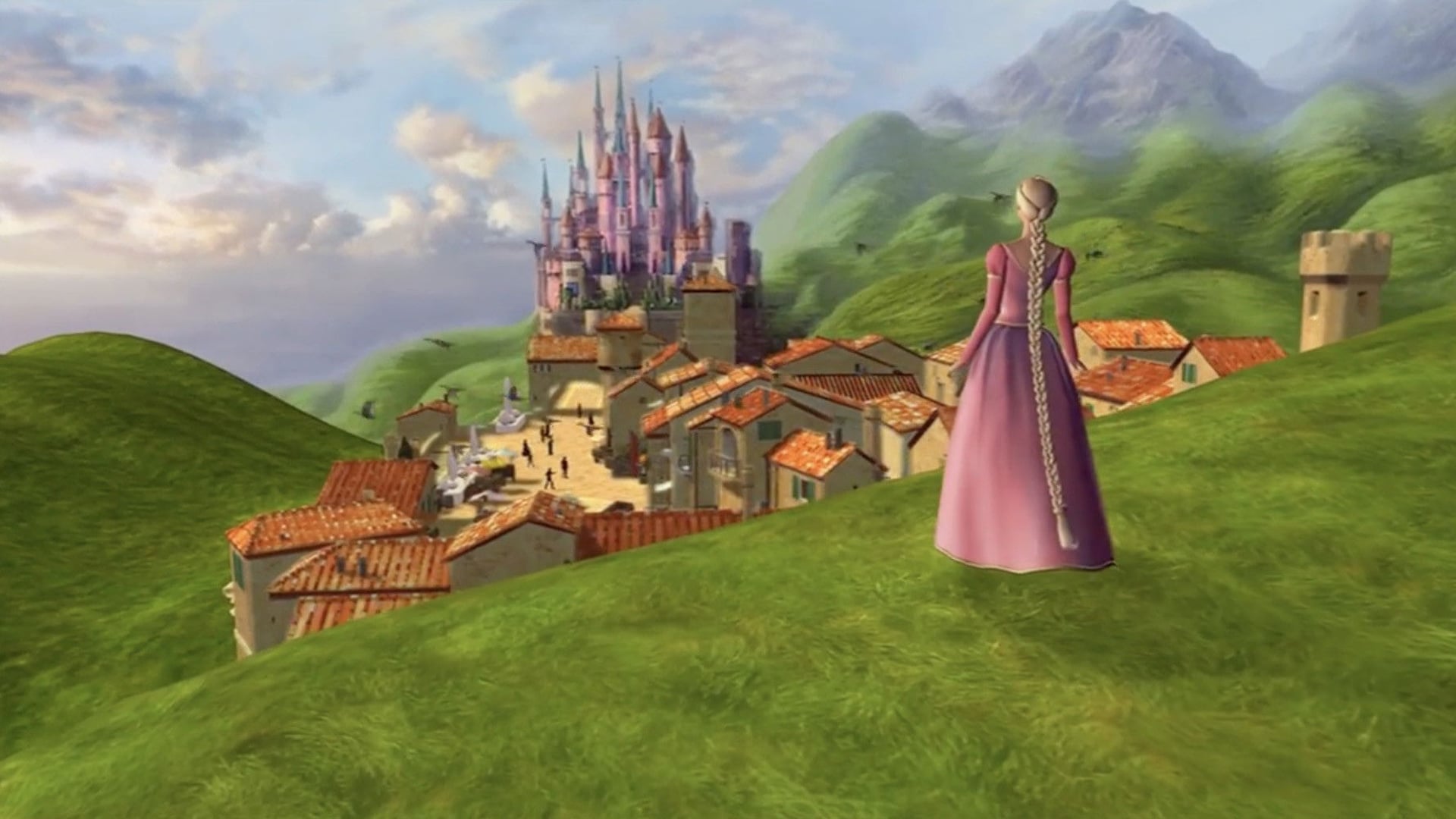 Foto do filme Barbie como Rapunzel