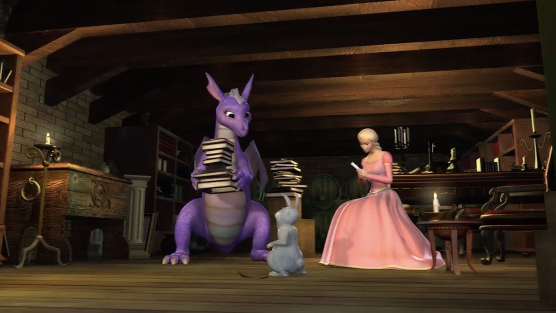 Foto do filme Barbie como Rapunzel