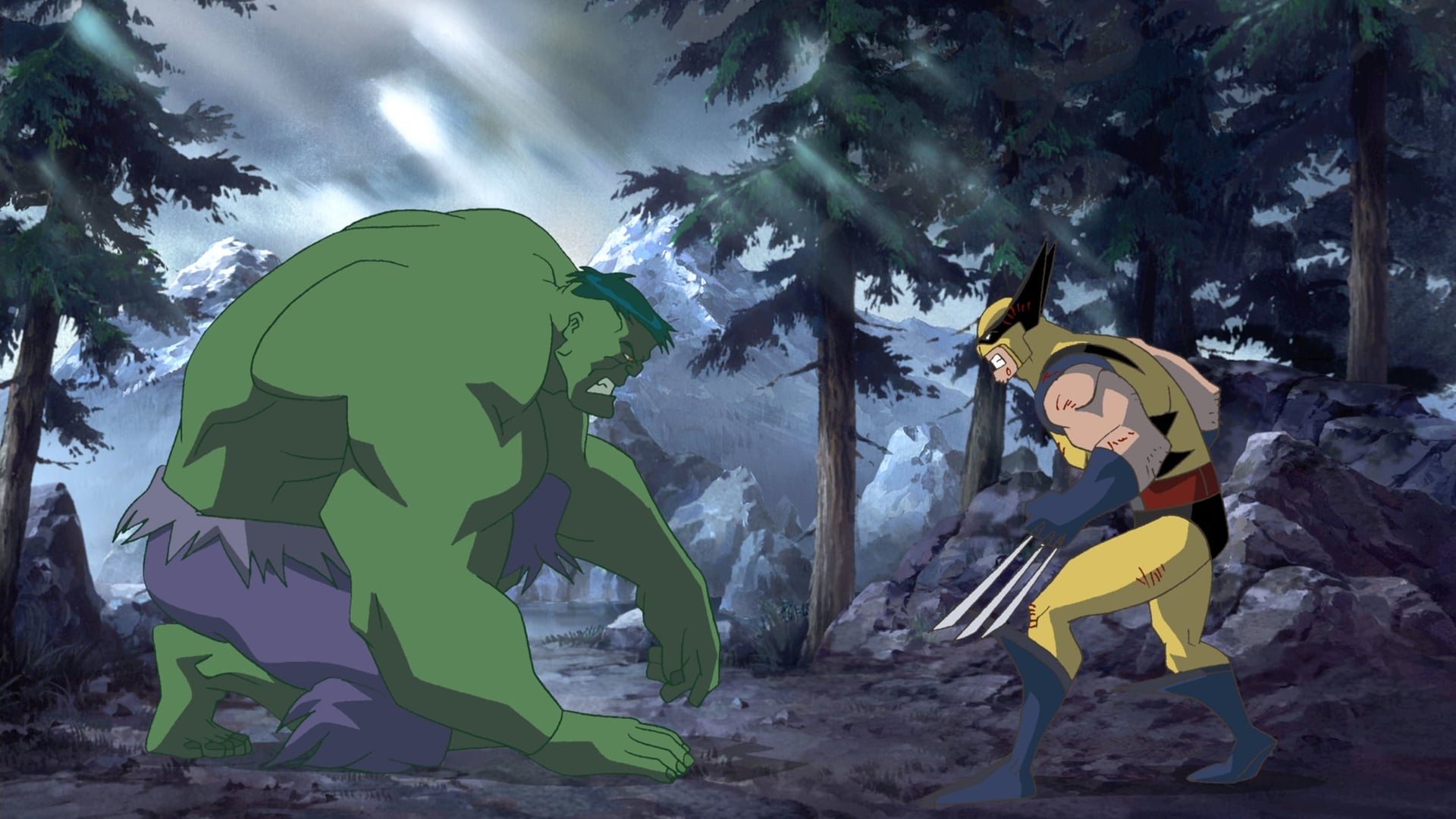 Foto do filme Hulk vs. Wolverine