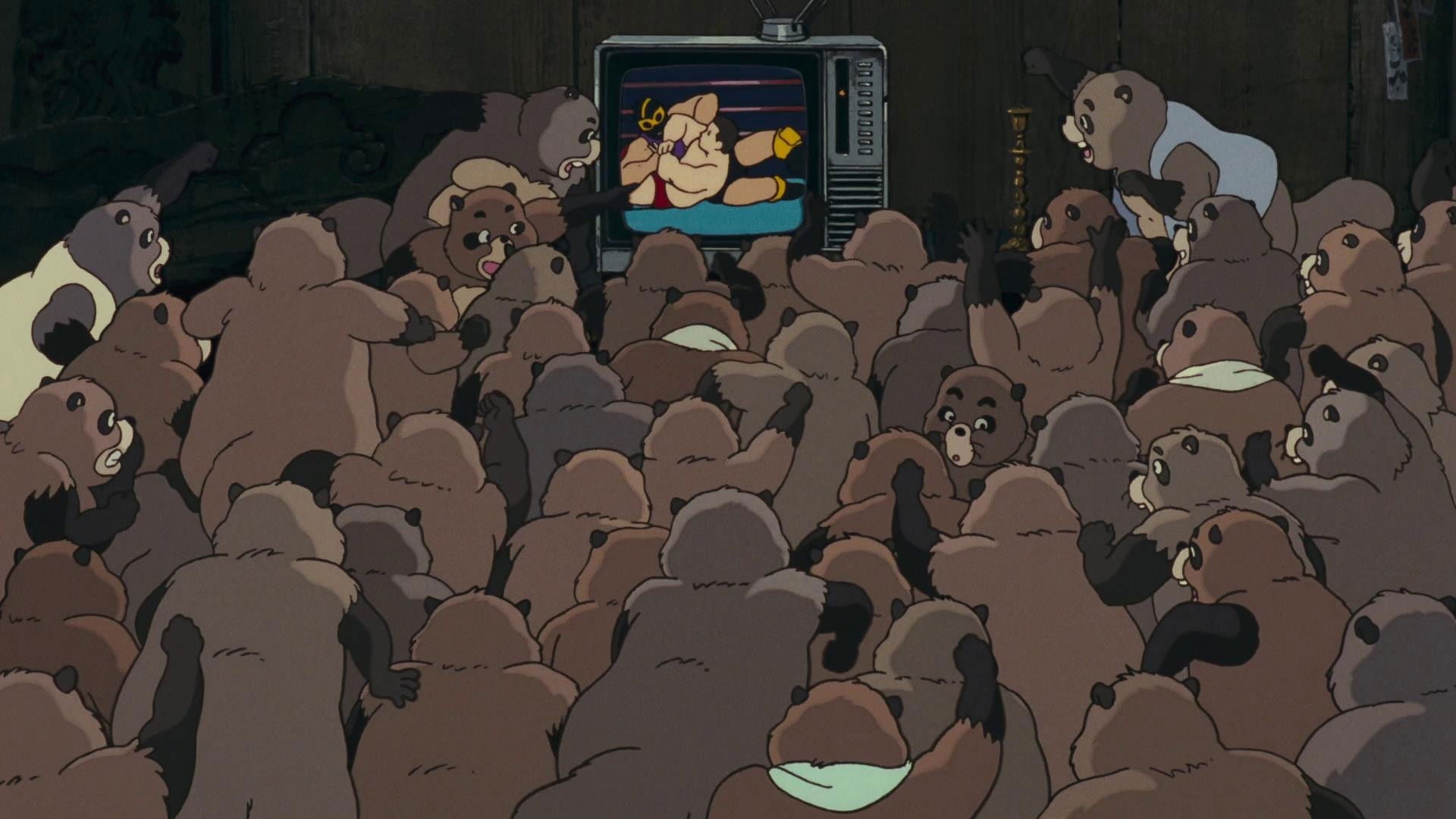 Foto do filme PomPoko: A Grande Batalha dos Guaxinins