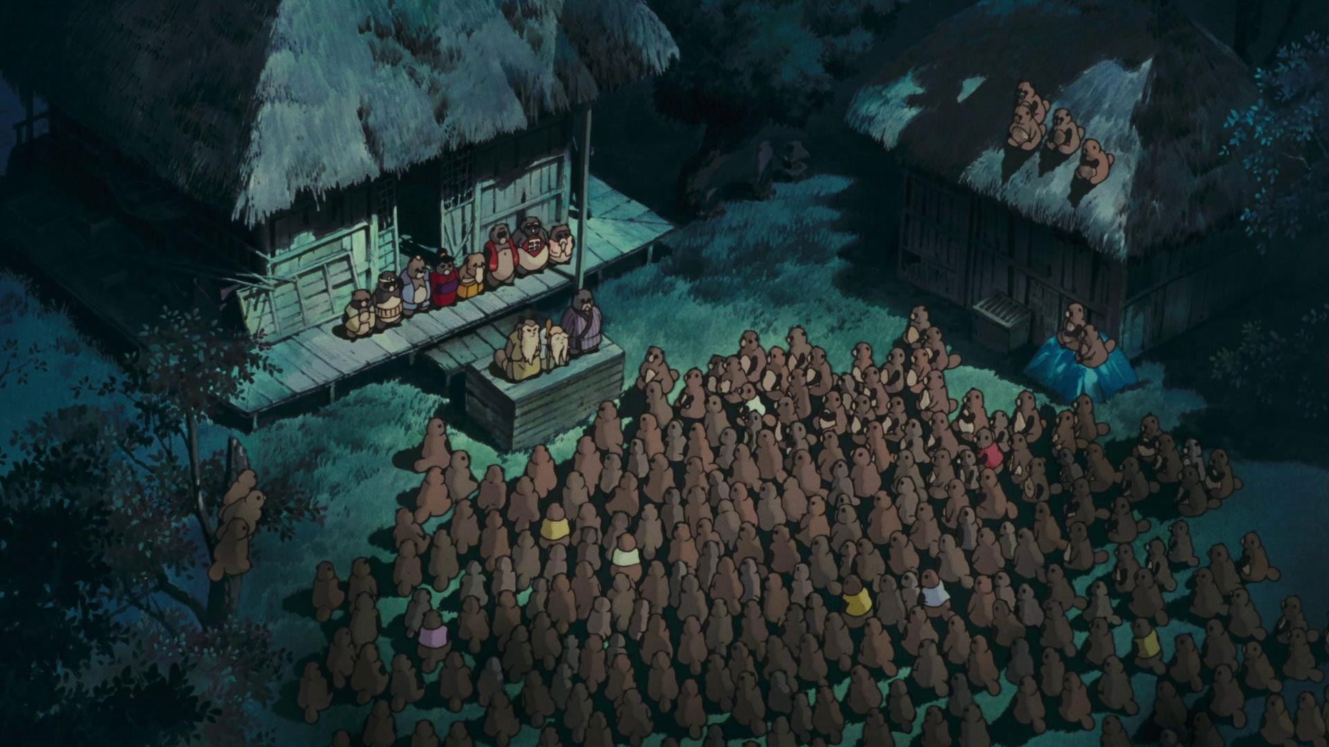 Foto do filme PomPoko: A Grande Batalha dos Guaxinins