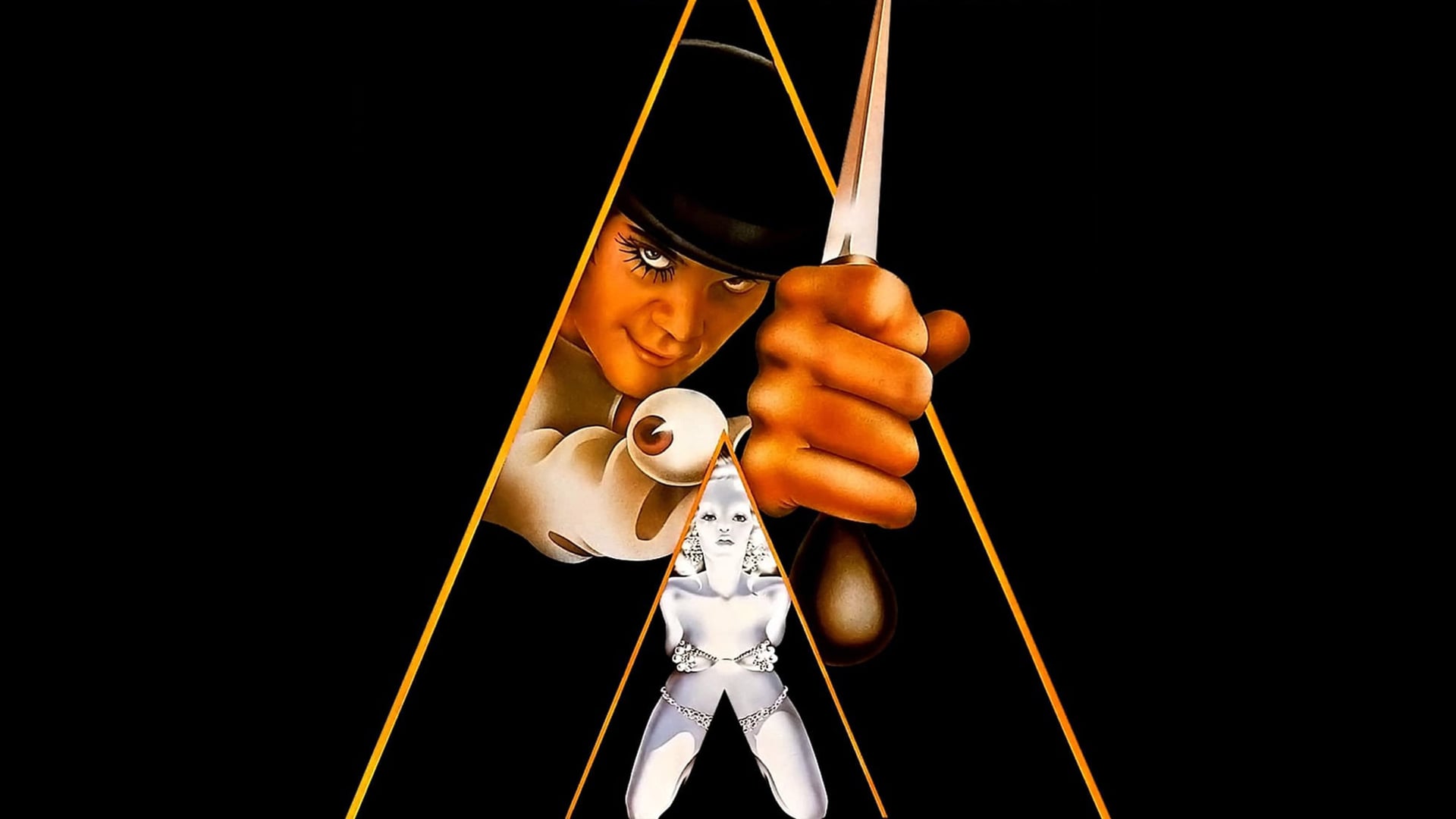 Foto do filme Laranja Mecânica