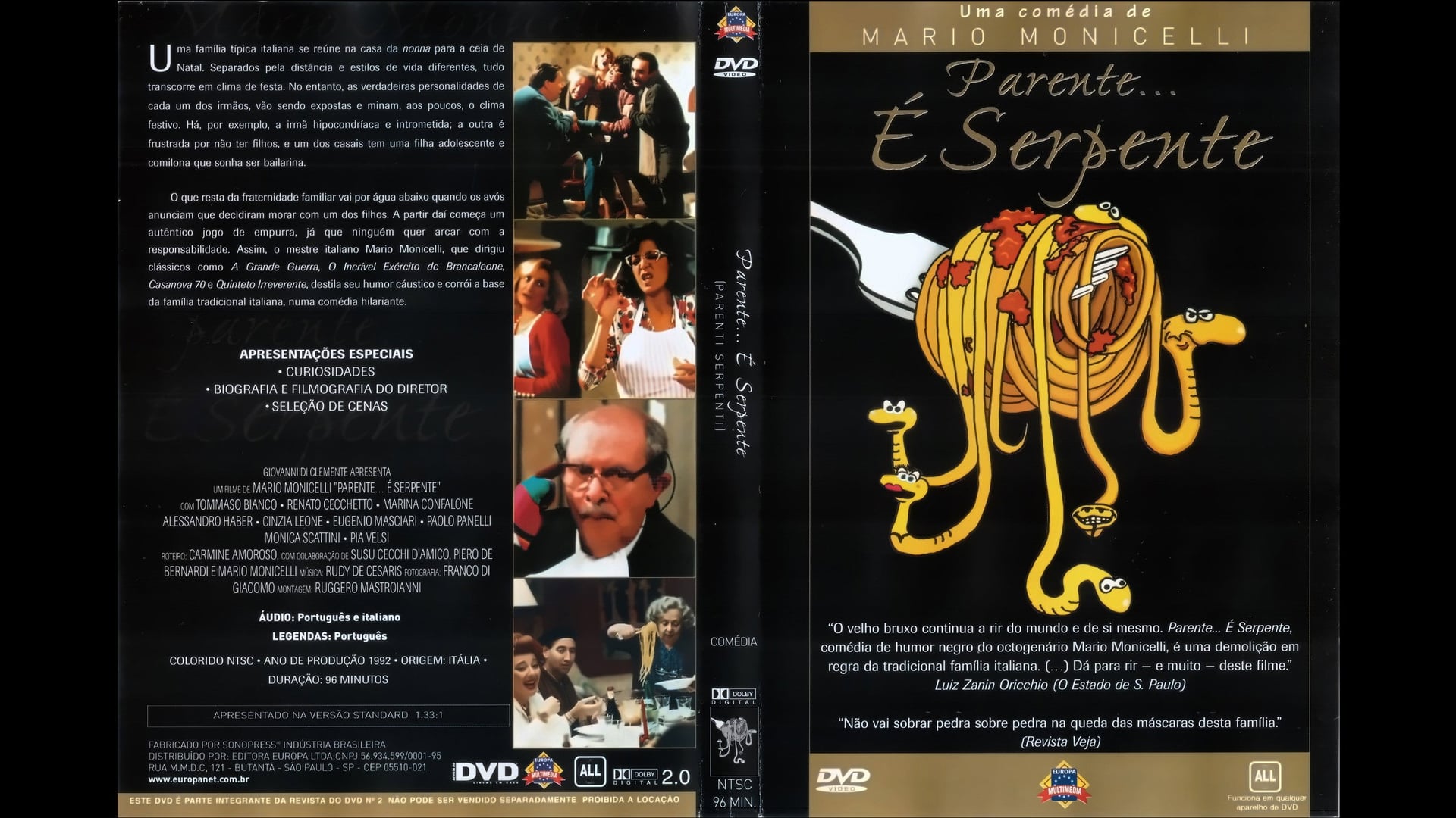 Foto do filme Parente é Serpente
