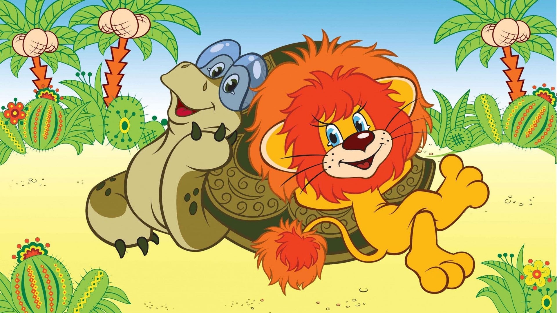 Foto do filme How the Lion Cub and the Turtle Sang a Song
