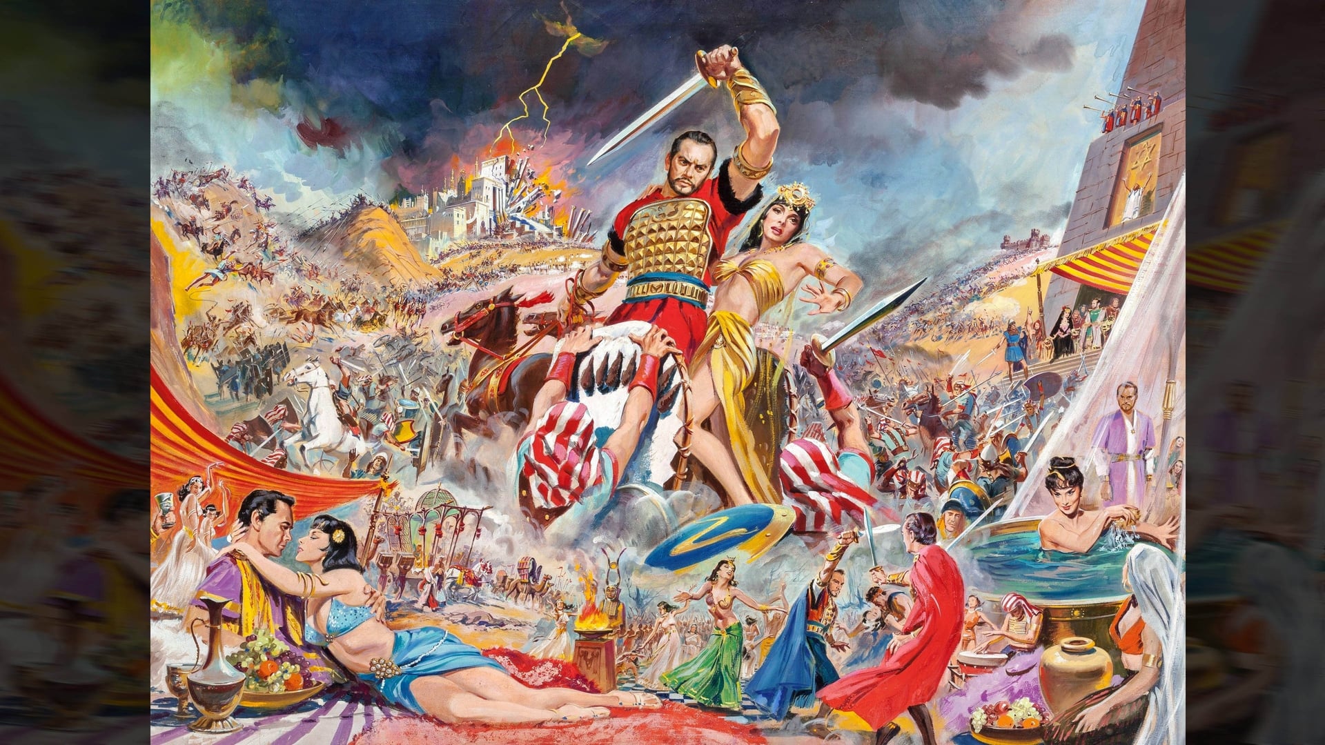 Foto do filme Salomão e a Rainha de Sabá