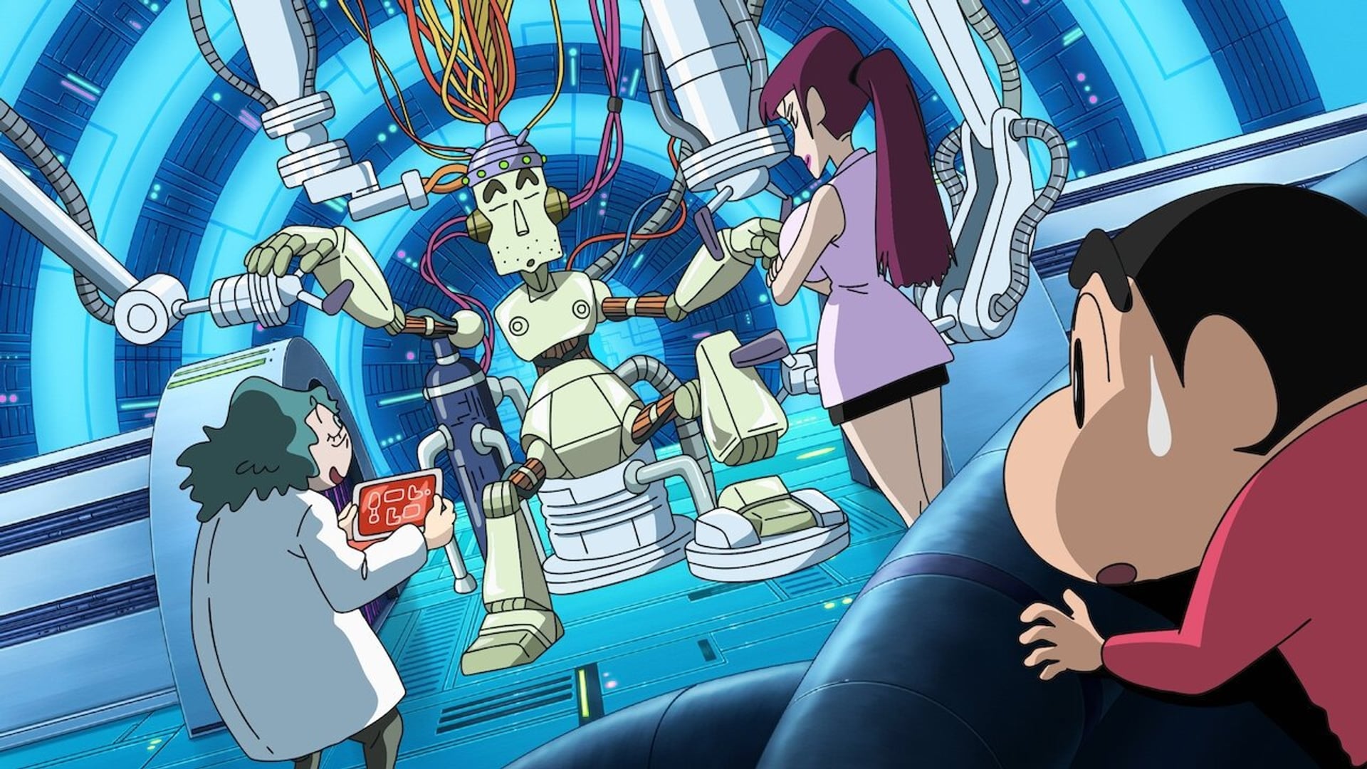 Foto do filme Crayon Shin-chan: Intense Battle! Robo Dad Strikes Back