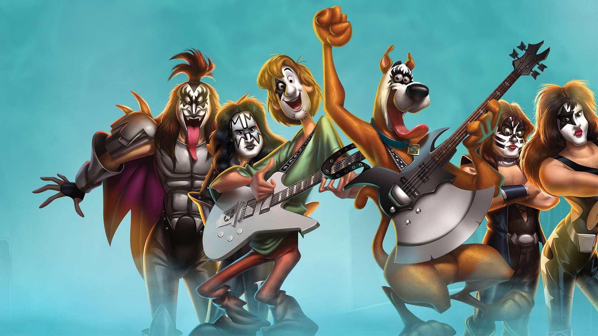 Foto do filme Scooby-Doo! e Kiss: O Mistério do Rock and Roll