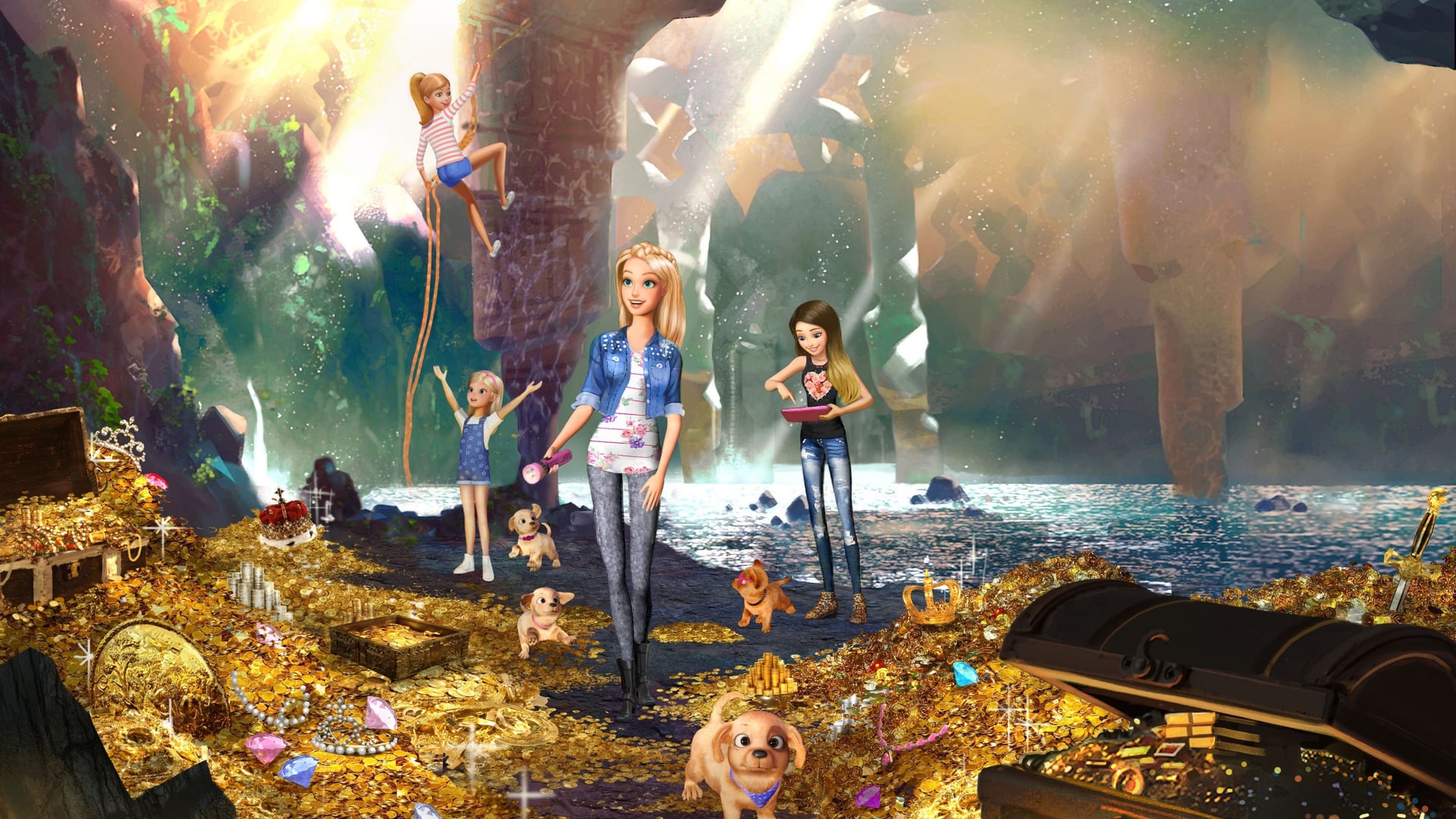 Foto do filme Barbie e Suas Irmãs em Uma Aventura de Cachorrinhos