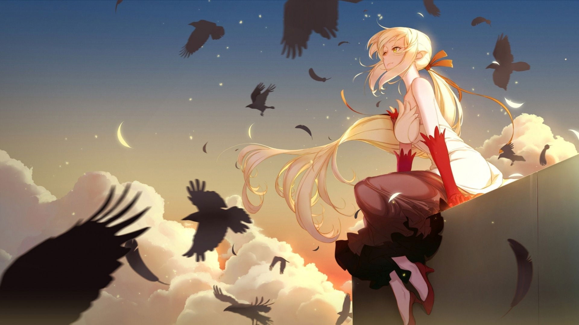 Foto do filme Kizumonogatari II - Sangue Quente