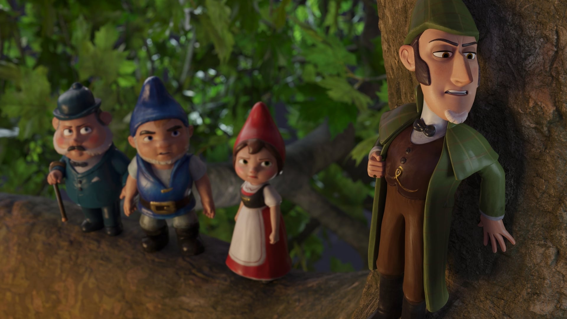 Foto do filme Gnomeu e Julieta: O Mistério do Jardim