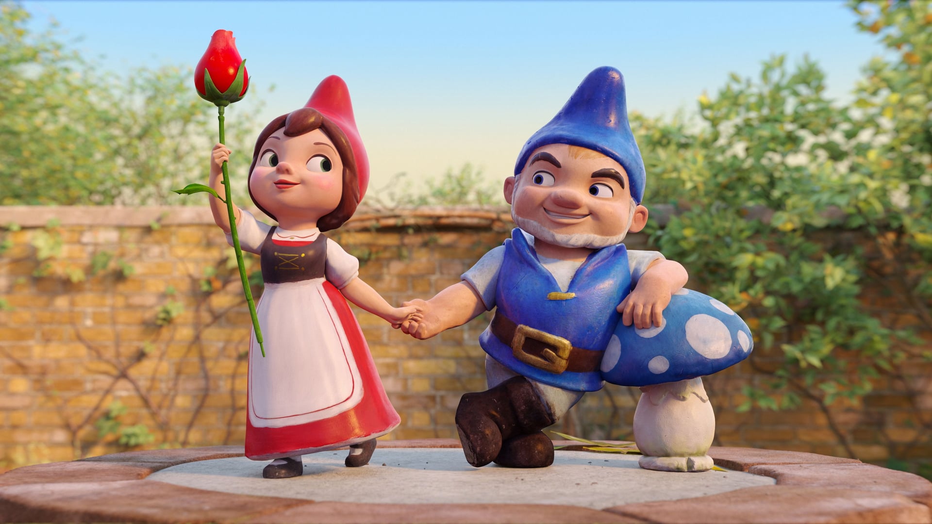 Foto do filme Gnomeu e Julieta: O Mistério do Jardim