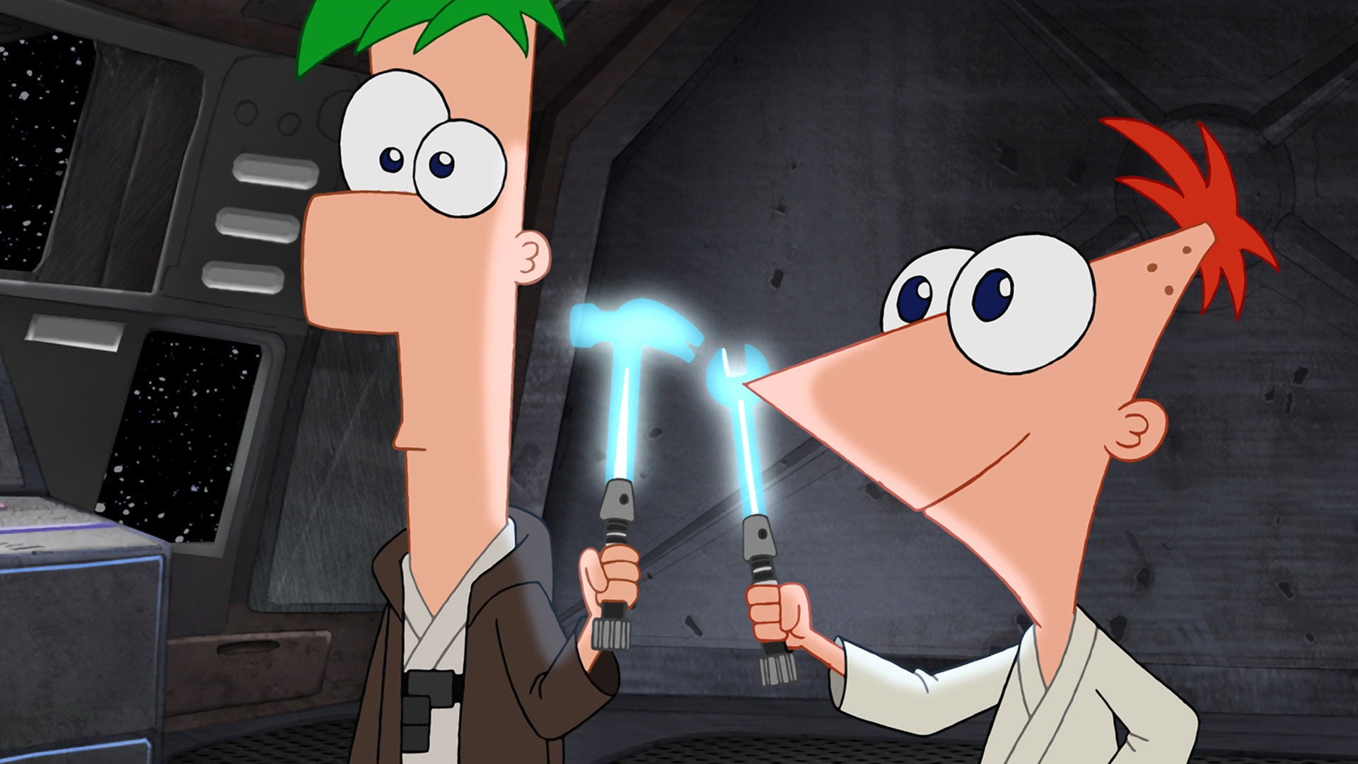 Foto do filme Phineas e Ferb: Star Wars
