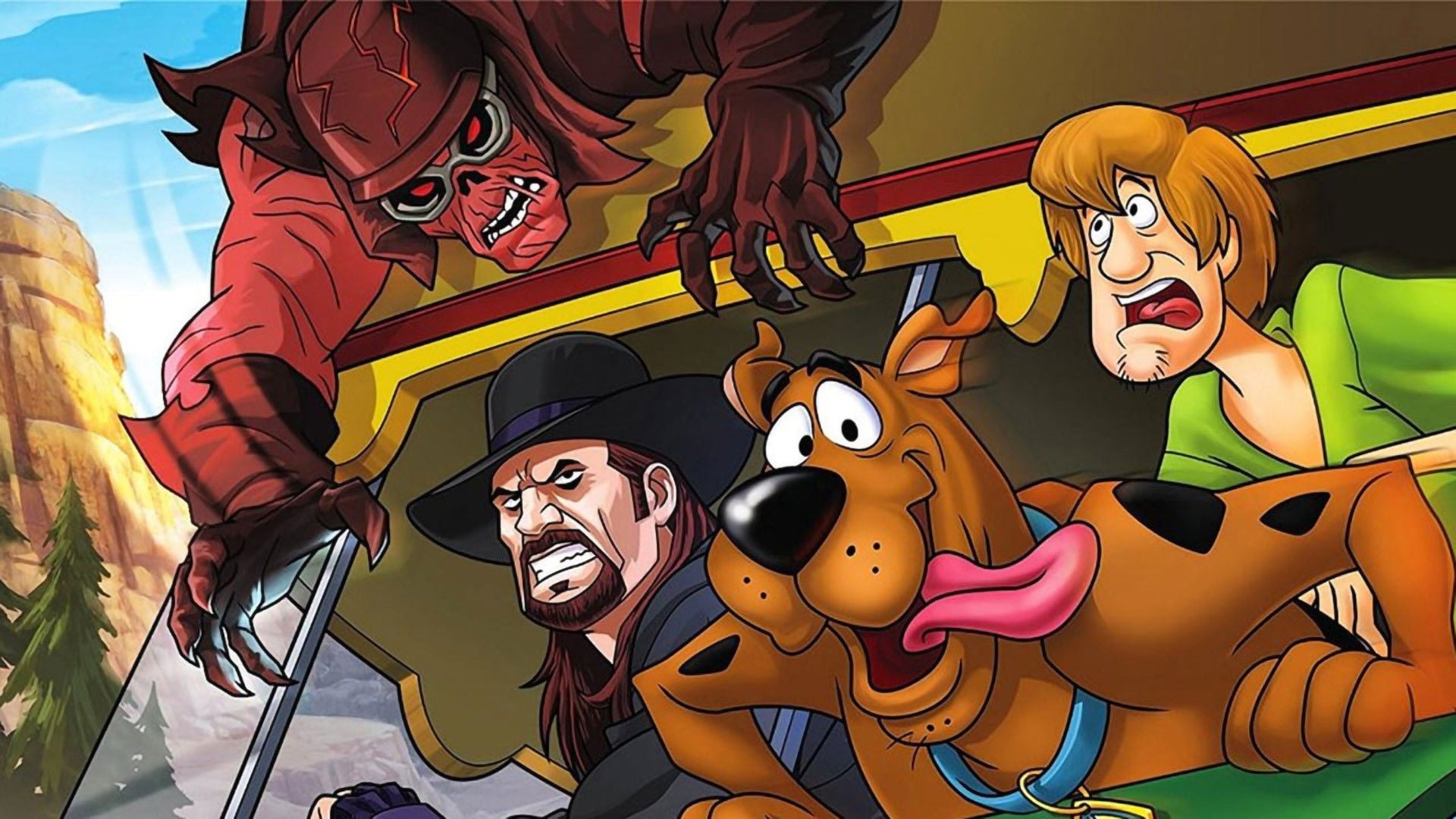 Foto do filme Scooby-Doo! e WWE: Maldição do Demônio Veloz