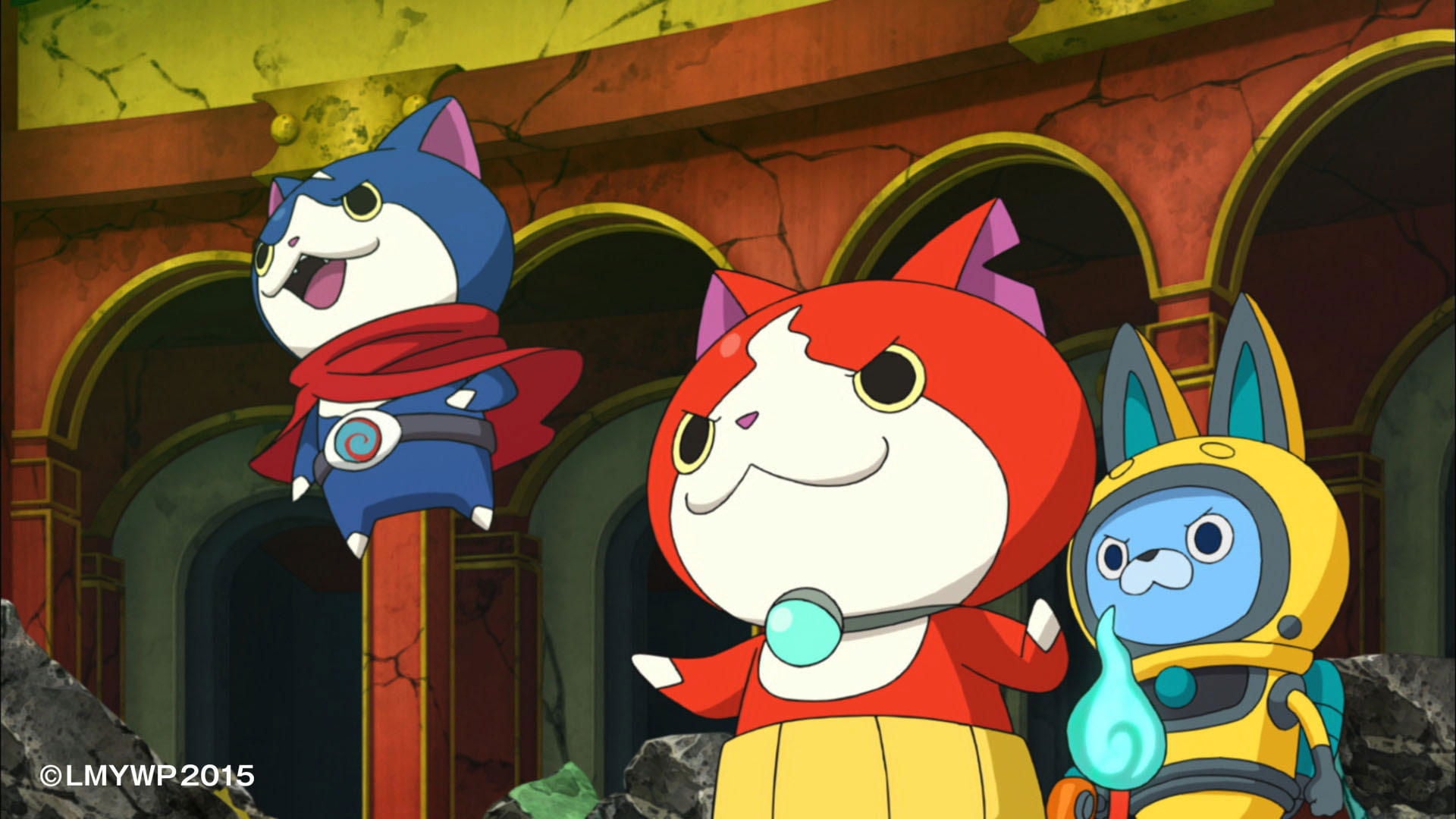 Foto do filme Yo-kai Watch: O Filme 2 - O Grande Rei Enma e as 5 Aventuras, Nya!