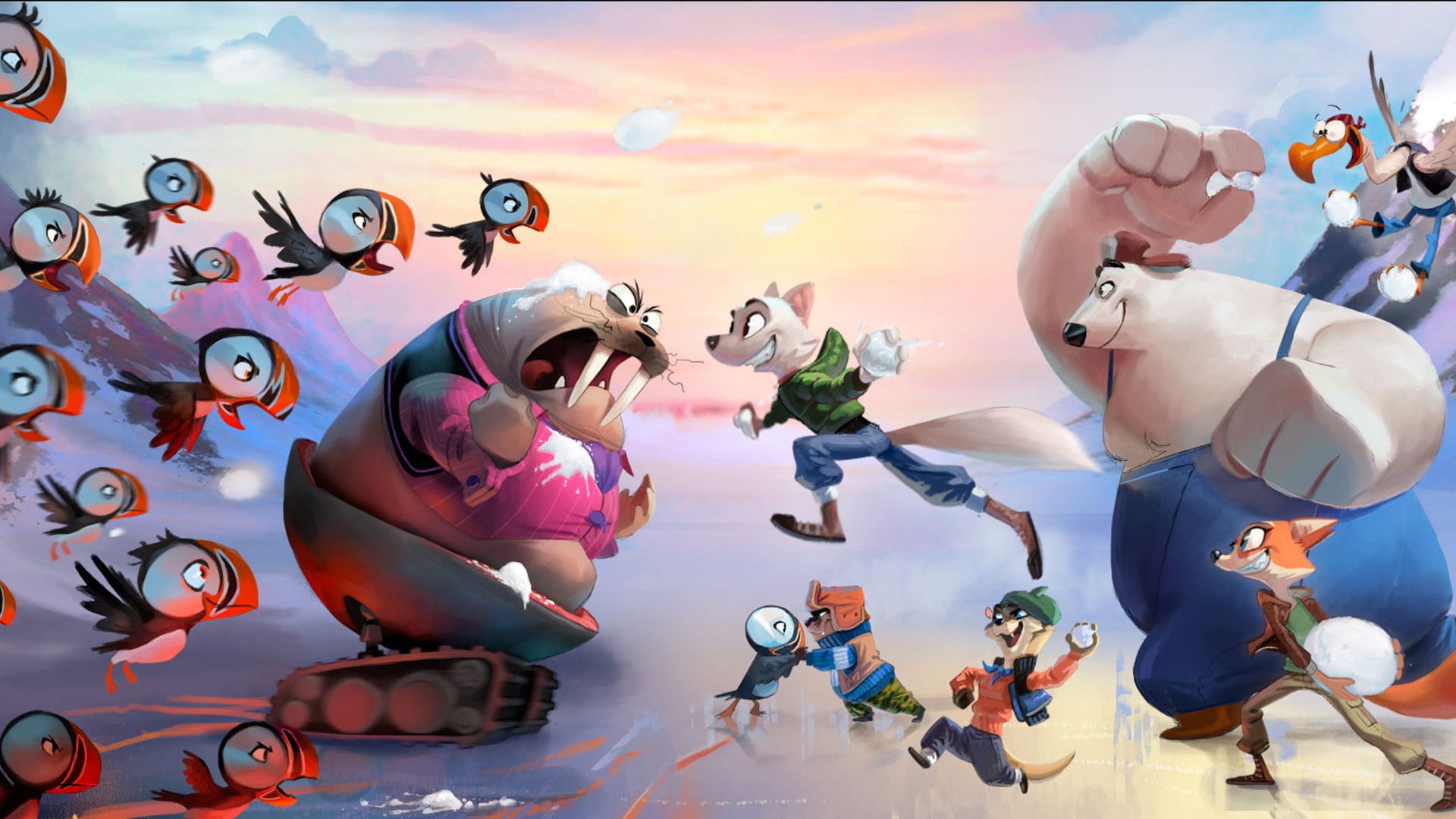 Foto do filme Arctic Dogs