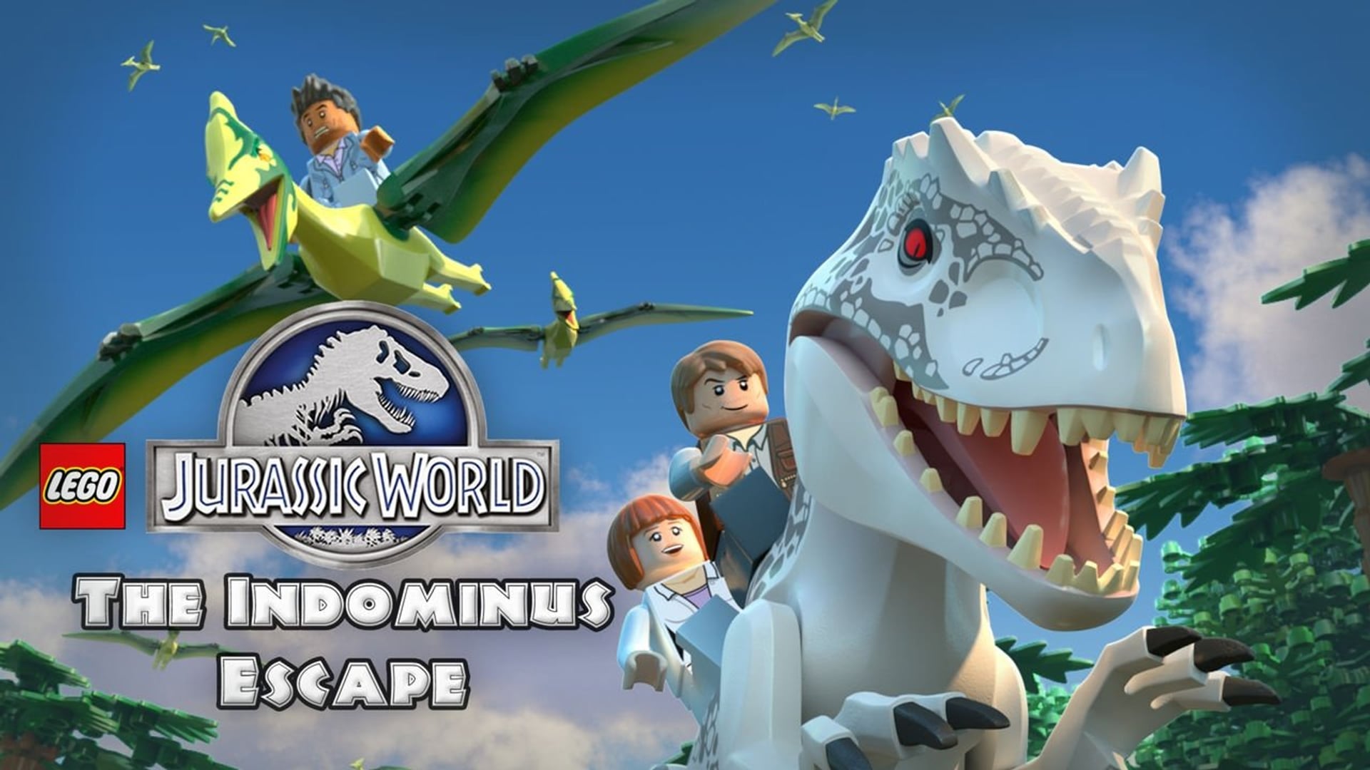 Foto do filme Lego Jurassic World: A Fuga do Indominus Rex