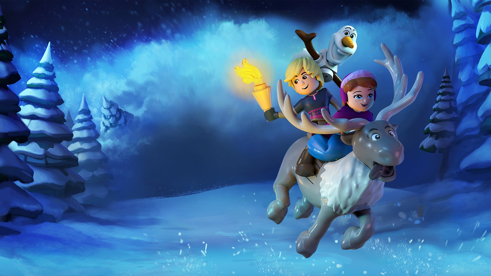 Foto do filme LEGO Frozen: Luzes Congelantes
