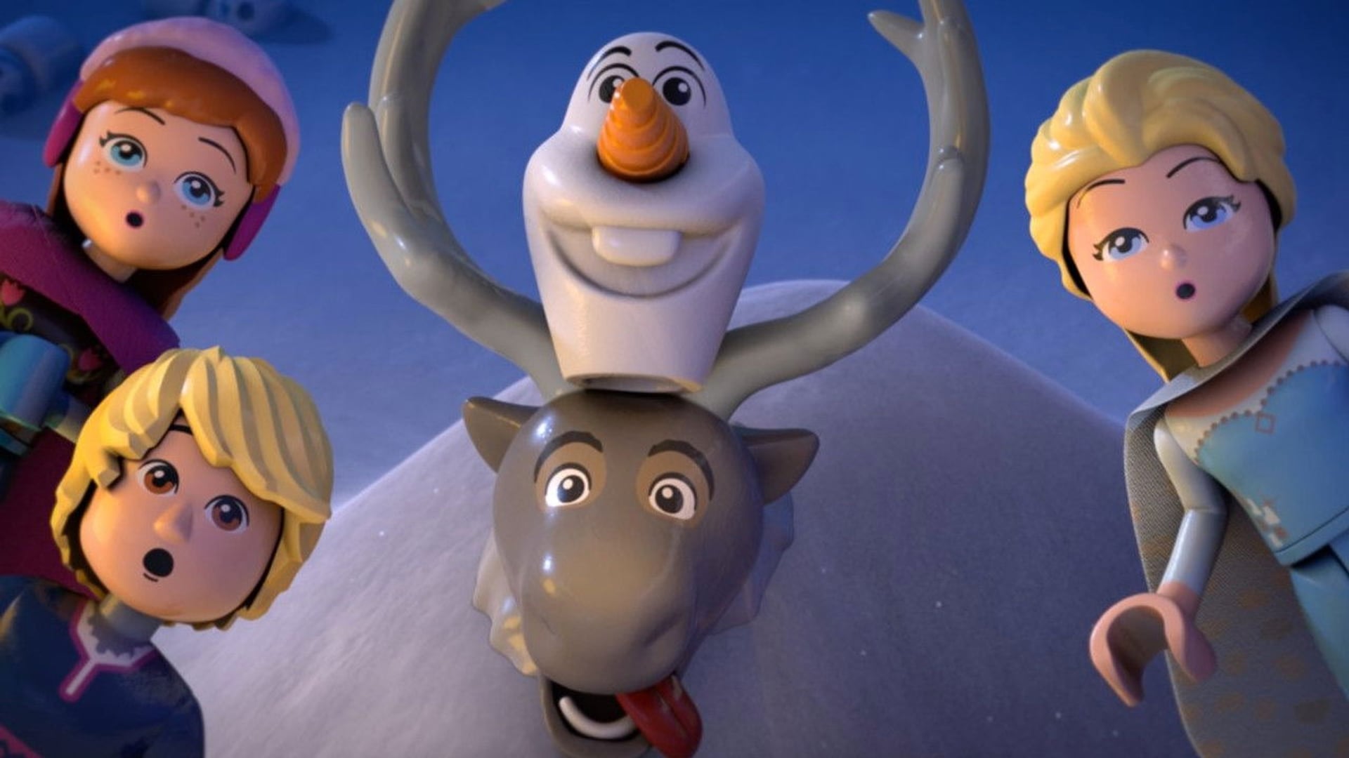 Foto do filme LEGO Frozen: Luzes Congelantes