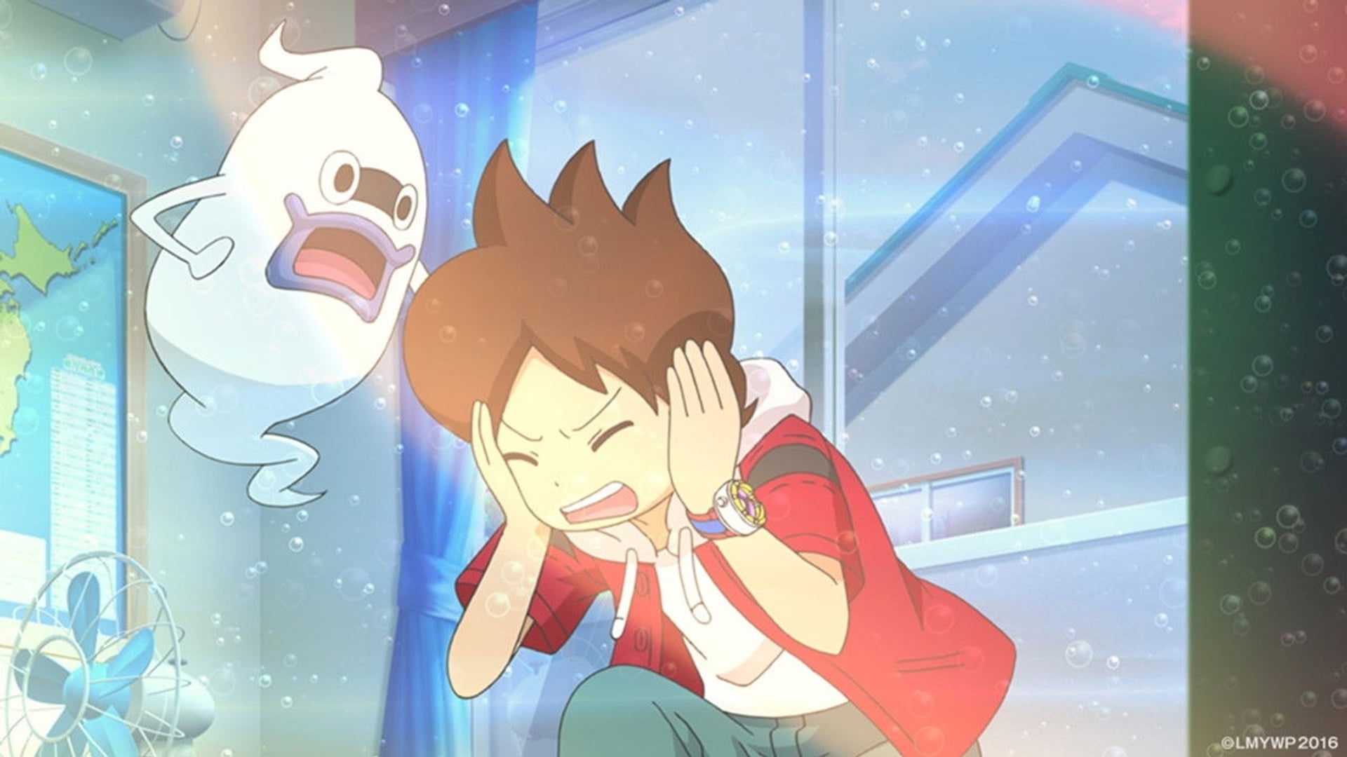 Foto do filme Yo-kai Watch: The Movie - The Great Adventure of the Flying Whale & the Double World, Meow!