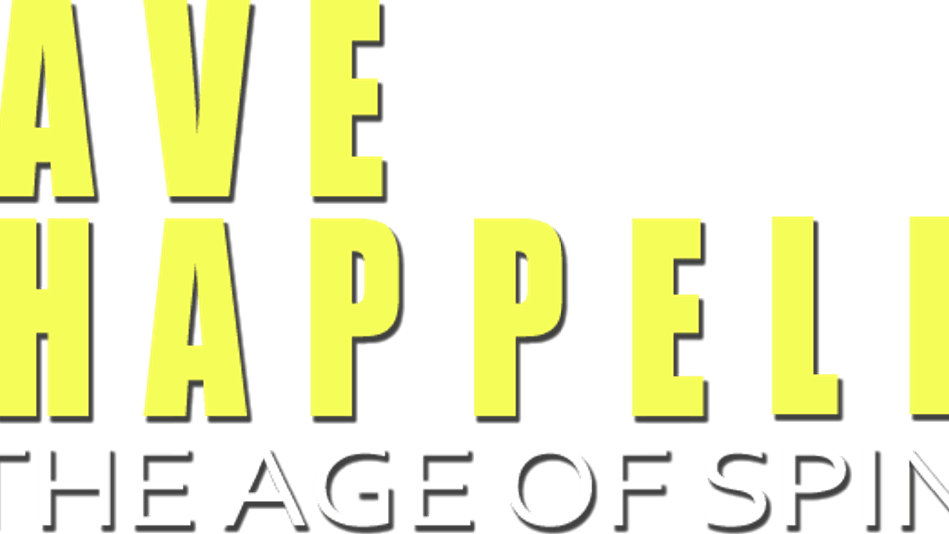 Foto do filme Dave Chappelle: The Age of Spin