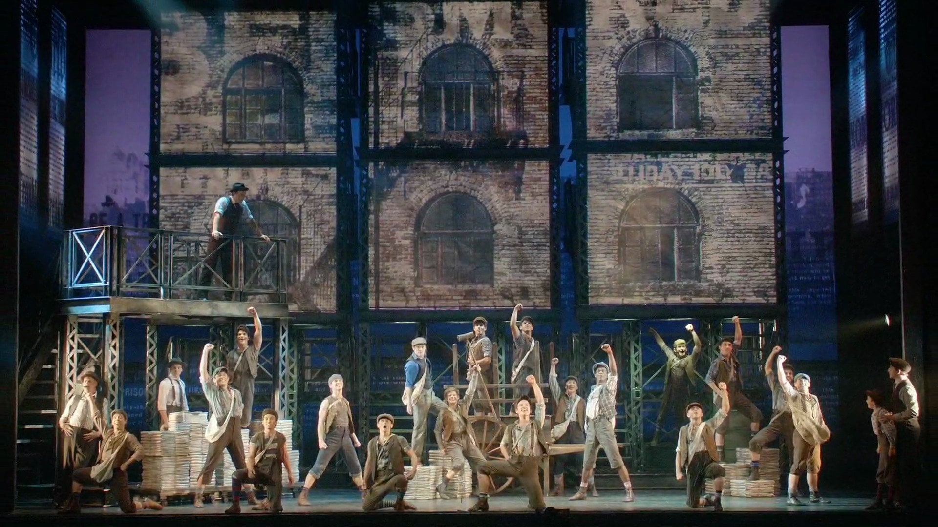 Foto do filme Newsies: O Musical da Broadway