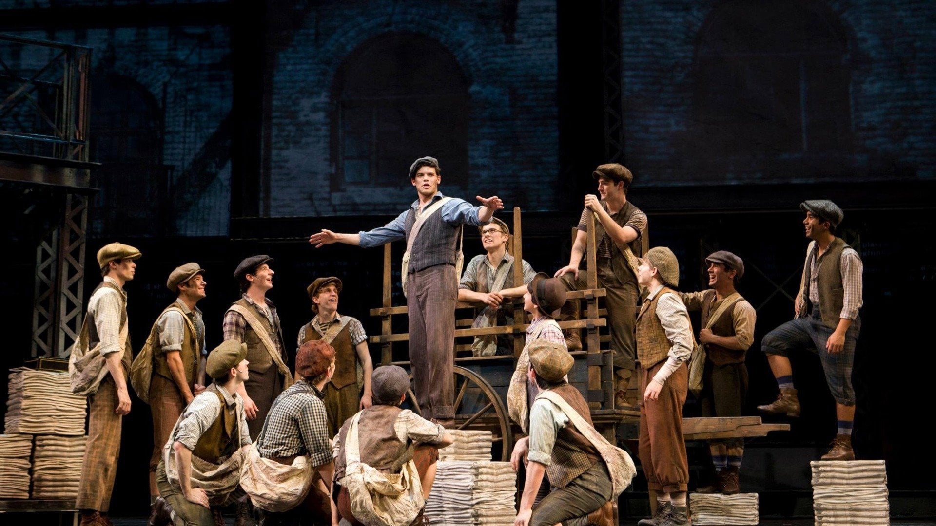Foto do filme Newsies: O Musical da Broadway
