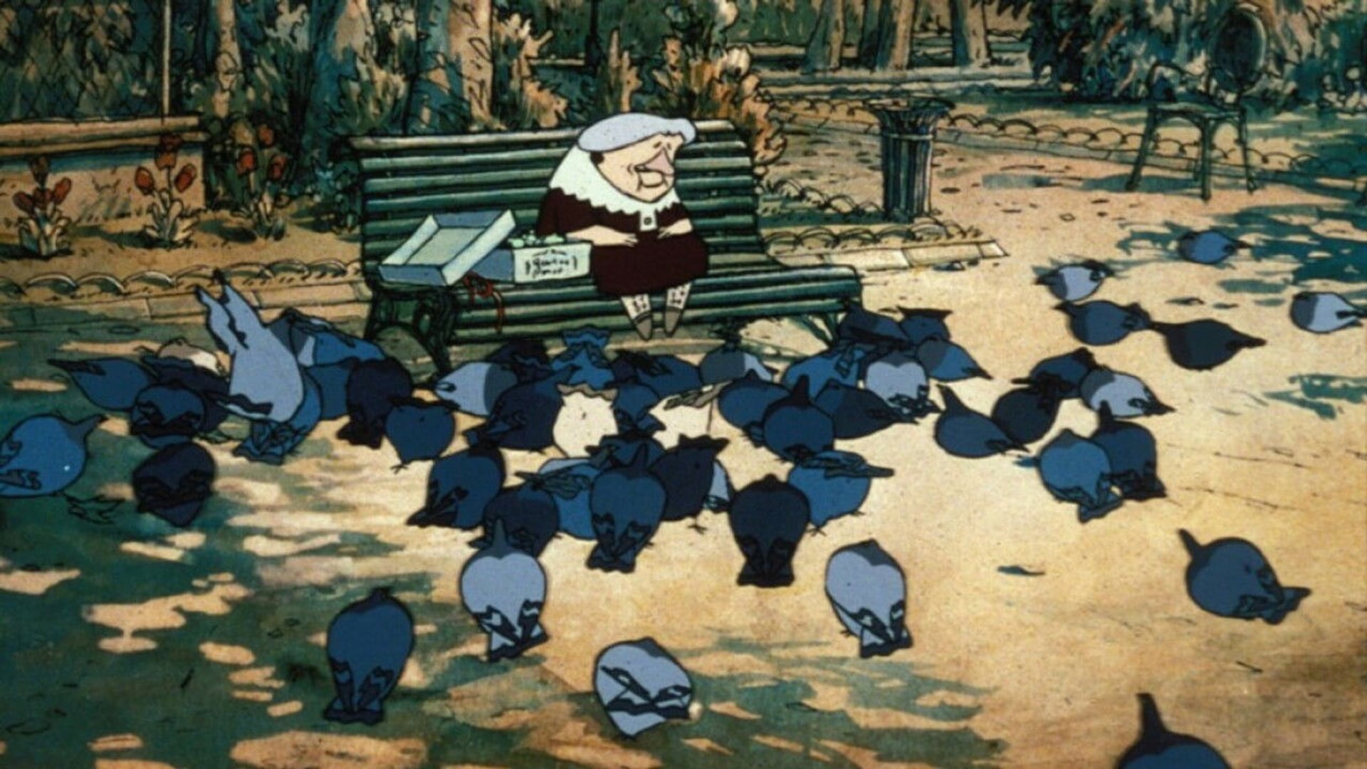 Foto do filme La vieille dame et les pigeons