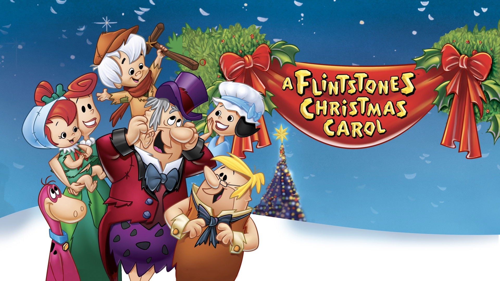 Foto do filme O Cântico de Natal dos Flintstones