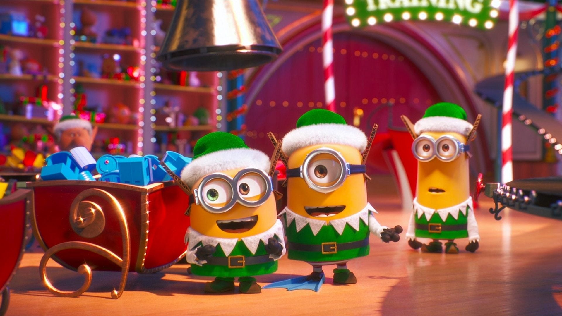 Foto do filme Minions Curta: Ajudantes do Papai Noel