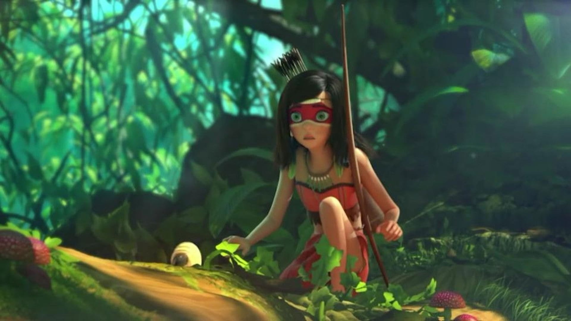 Foto do filme Ainbo: A Guerreira da Amazônia