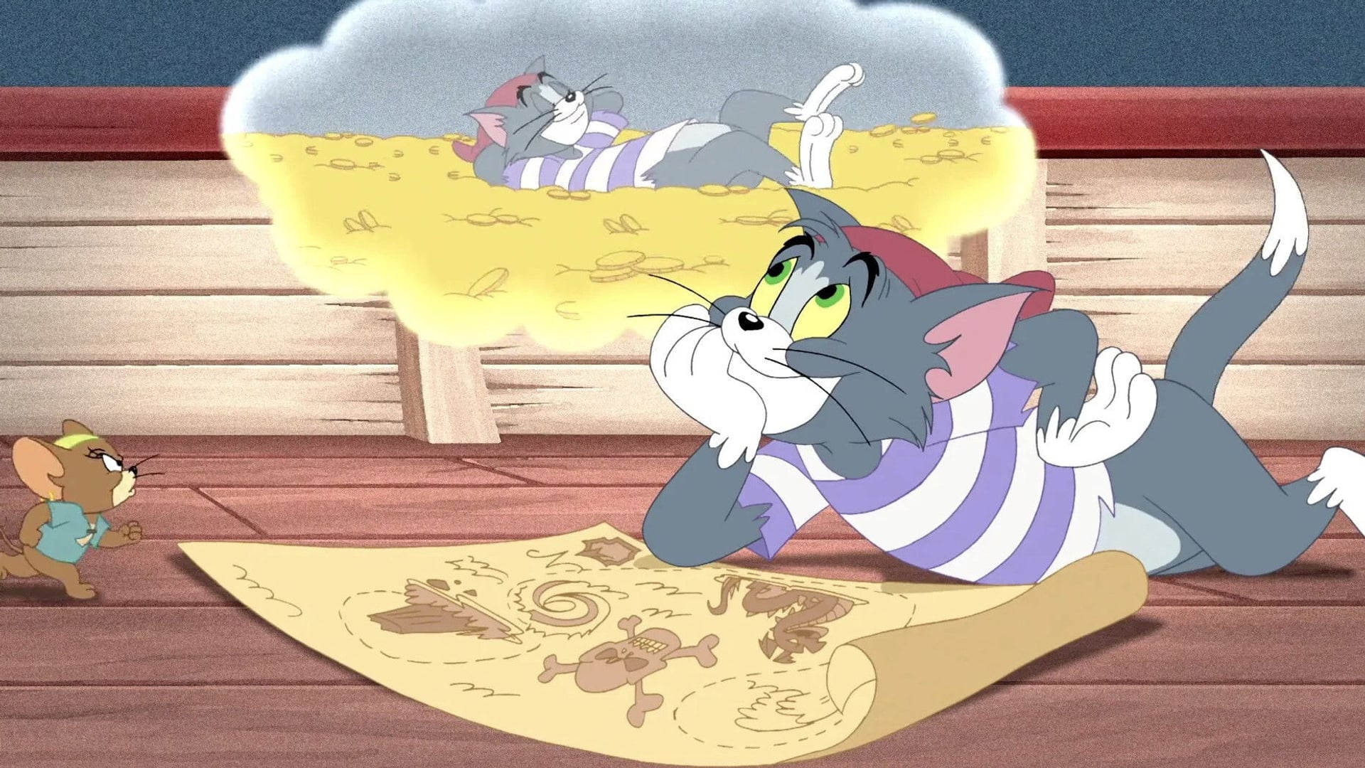 Foto do filme Tom e Jerry: Na Ilha do Tesouro