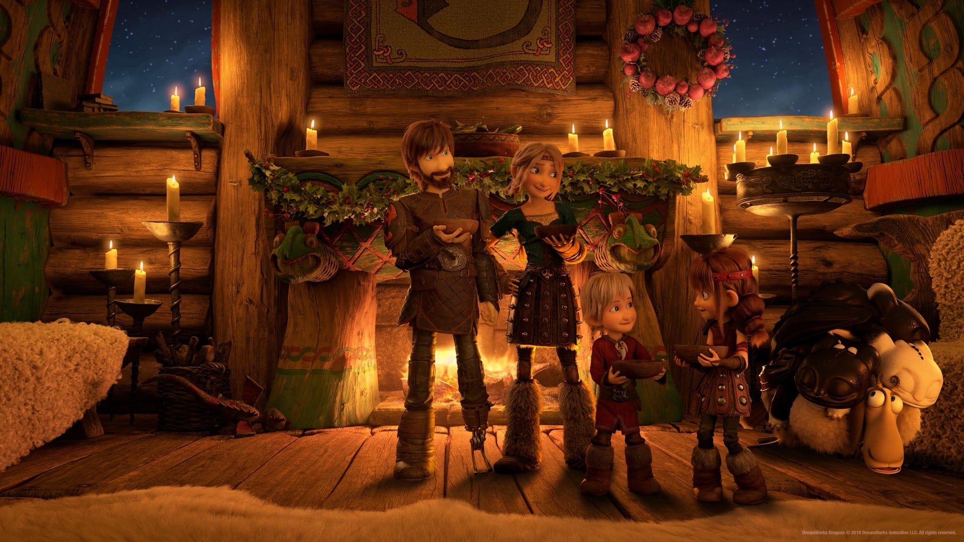 Foto do filme How to Train Your Dragon: Snoggletog Log