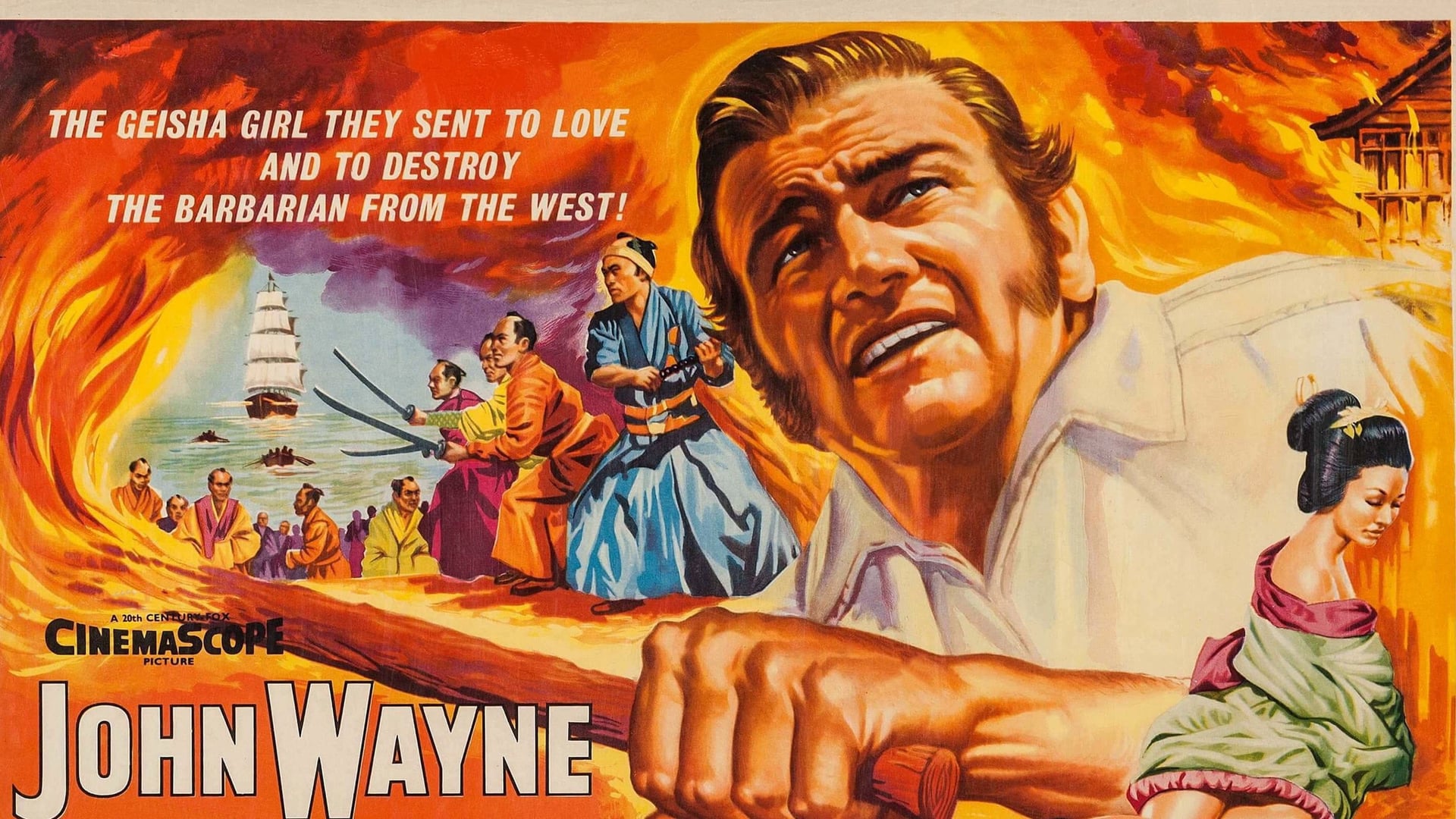 Foto do filme O Bárbaro e a Gueixa