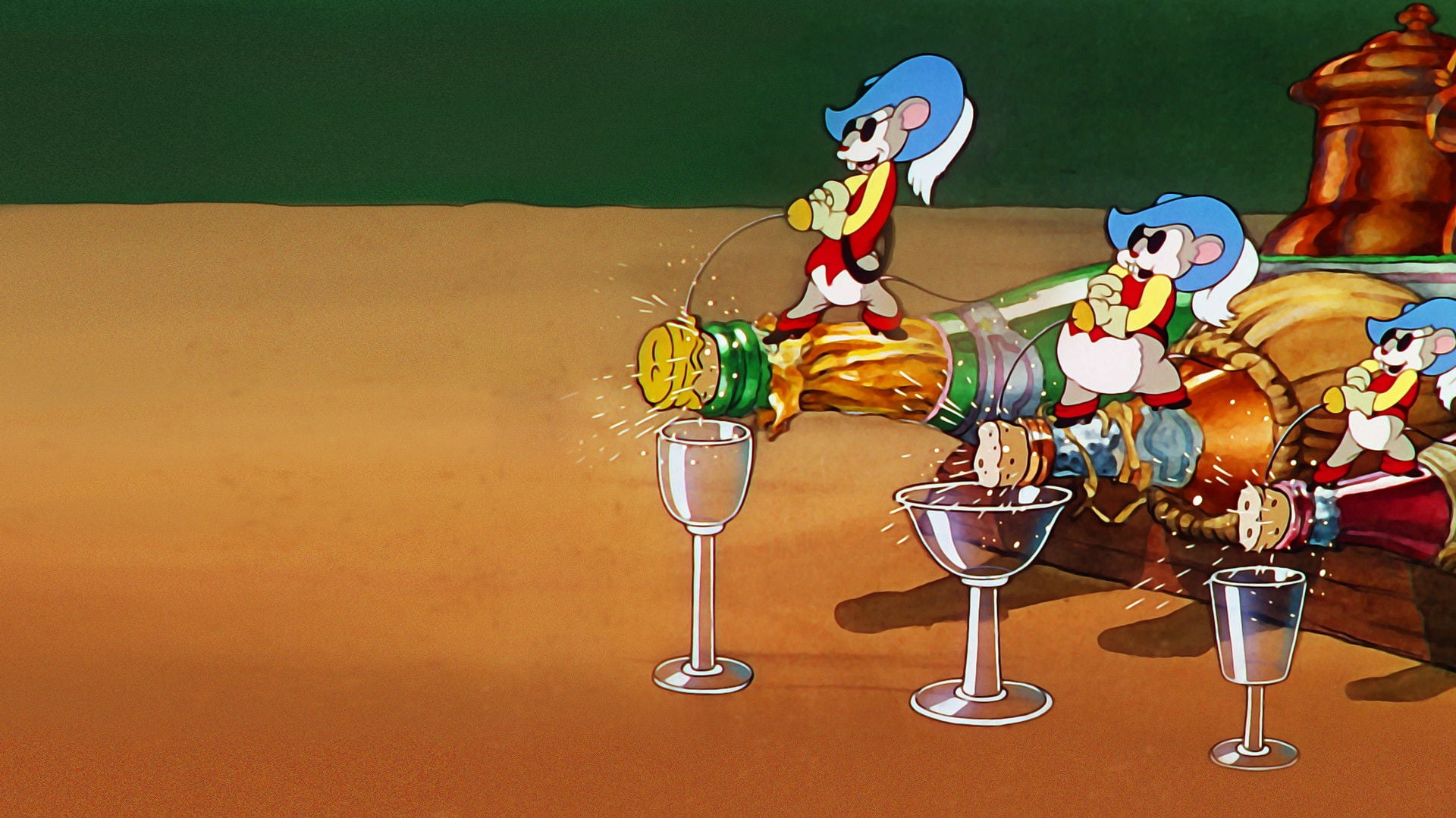 Foto do filme Os Três Mosqueteiros Cegos