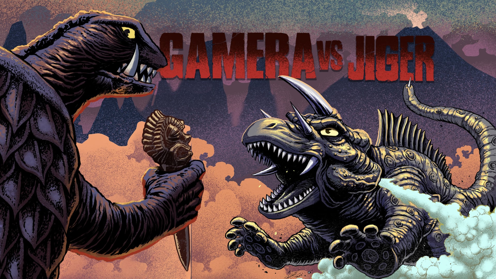 Foto do filme Gamera vs. Jiger
