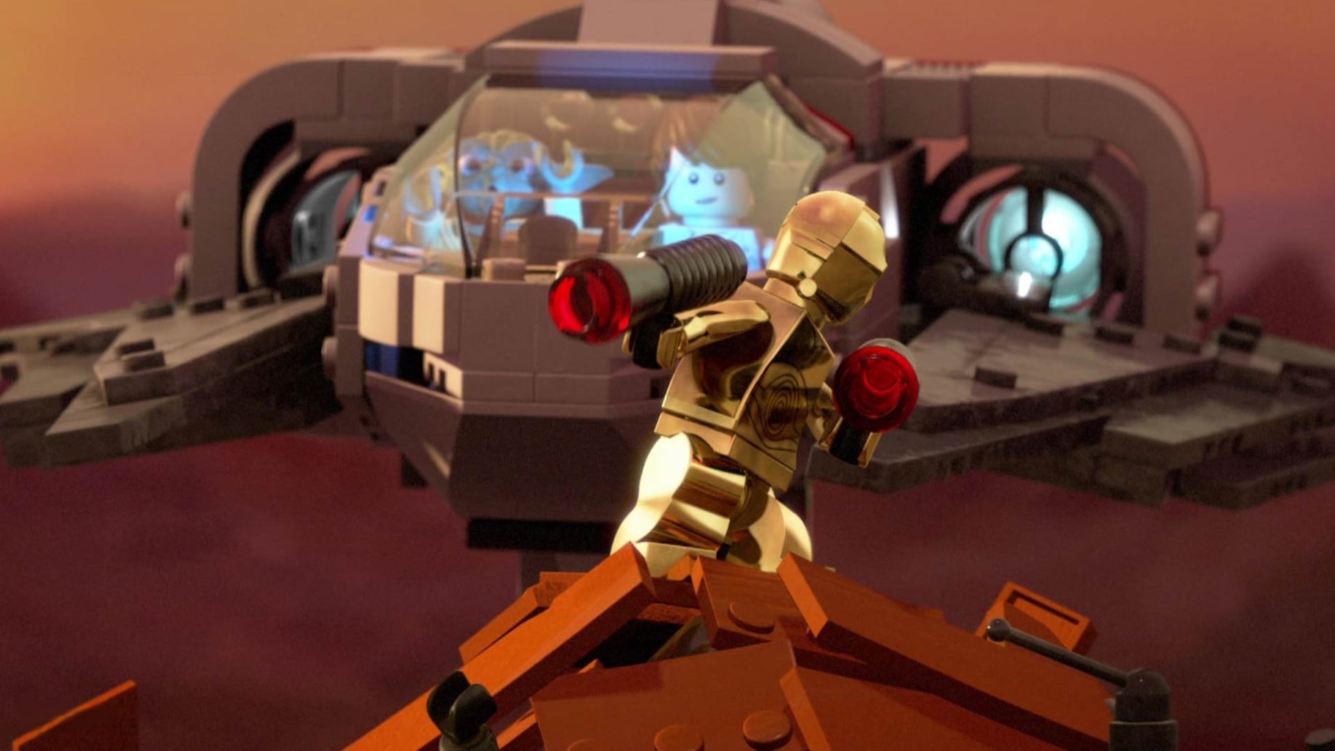 Foto do filme Lego Star Wars: A Ameaça Padawan