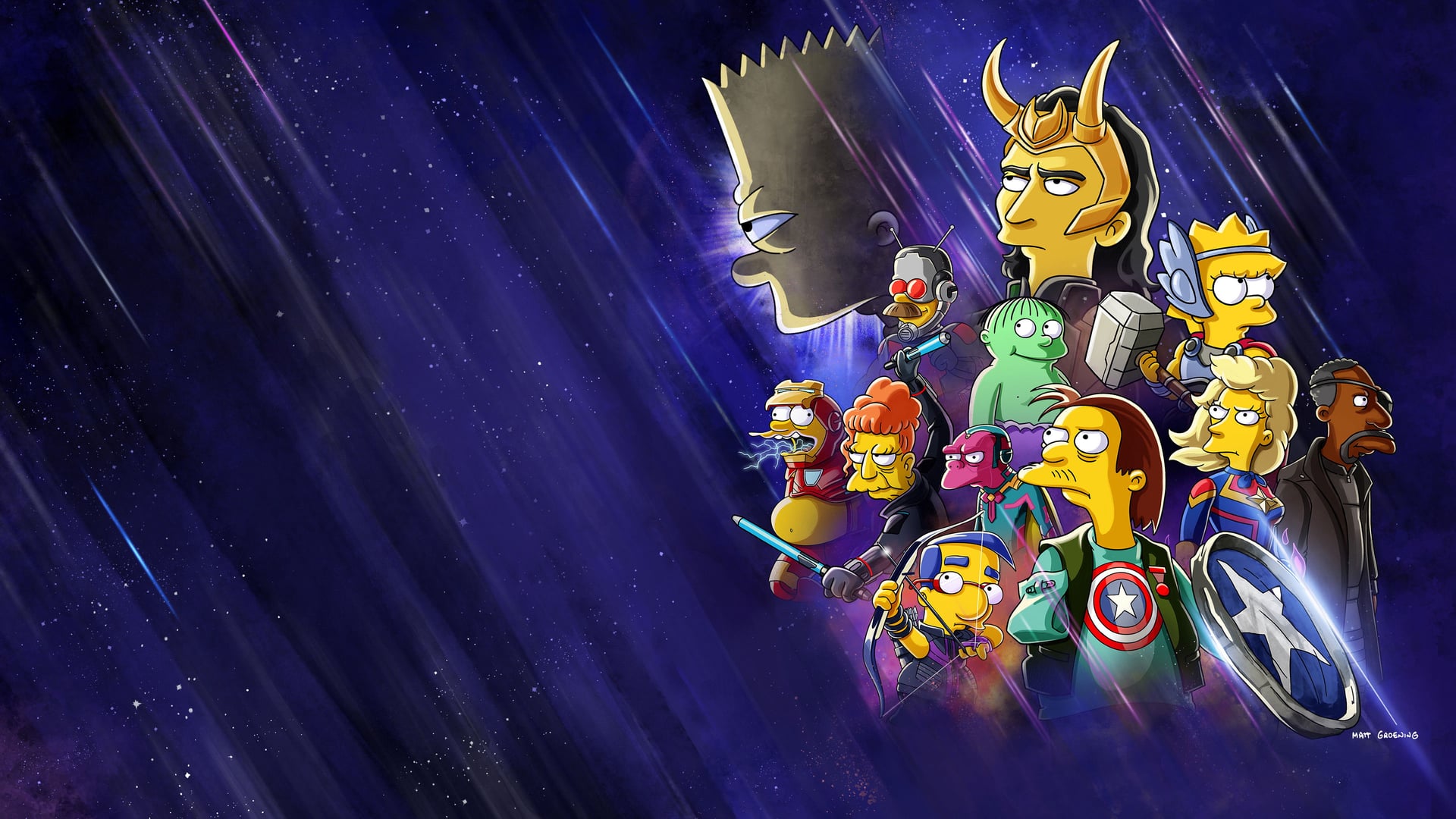 Foto do filme Os Simpsons: O Bem, o Bart e o Loki